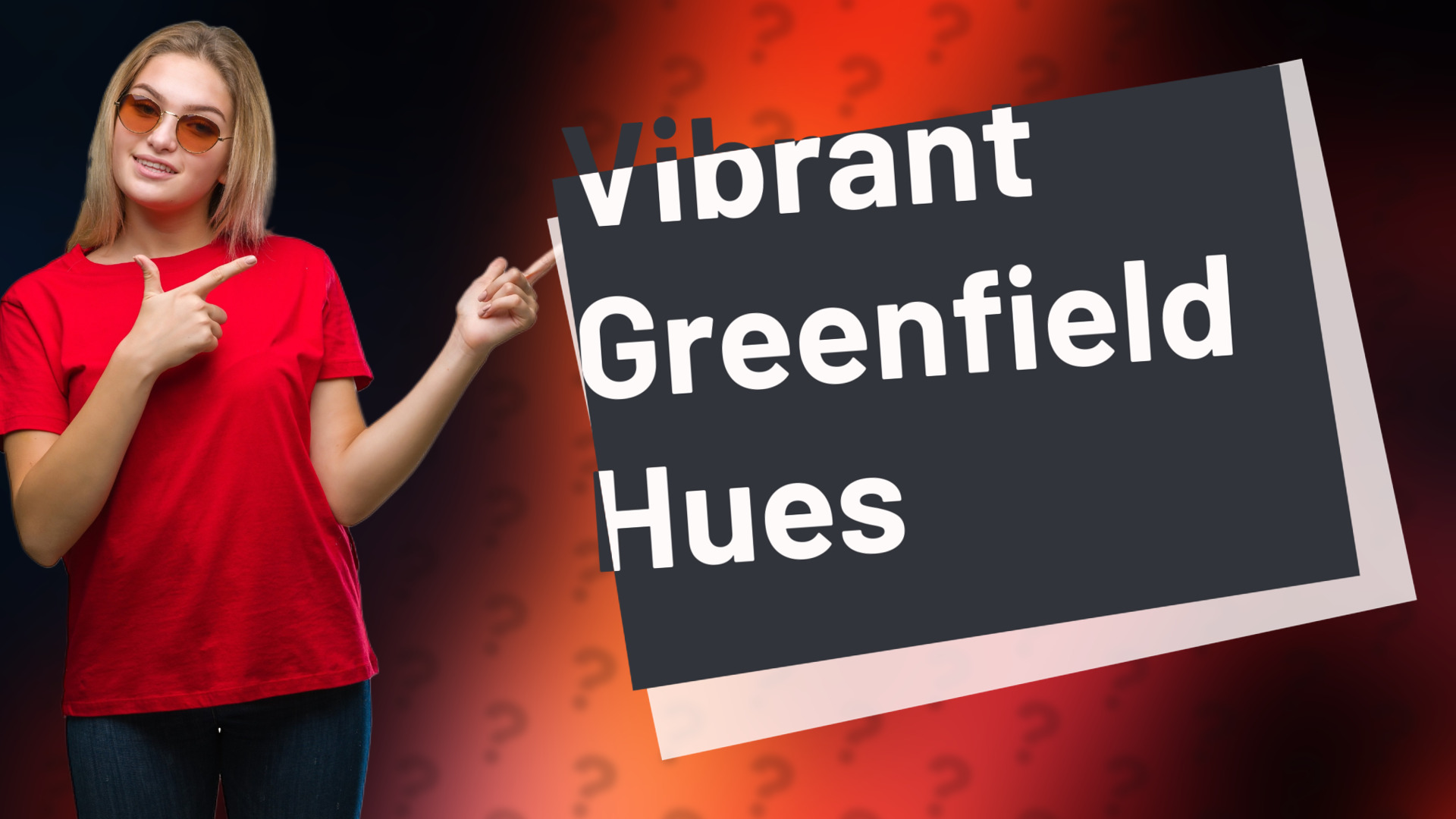 Vibrant Greenfield Hues