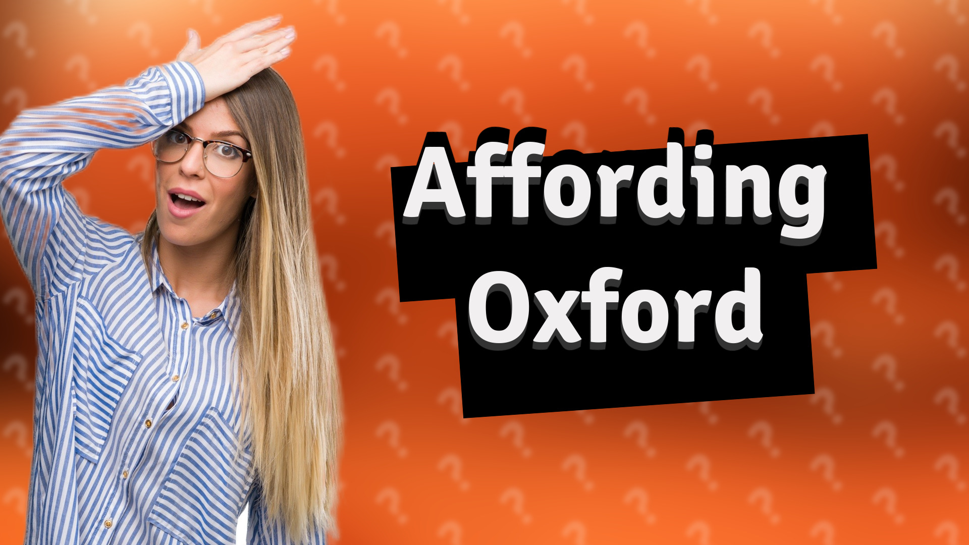 Affording Oxford