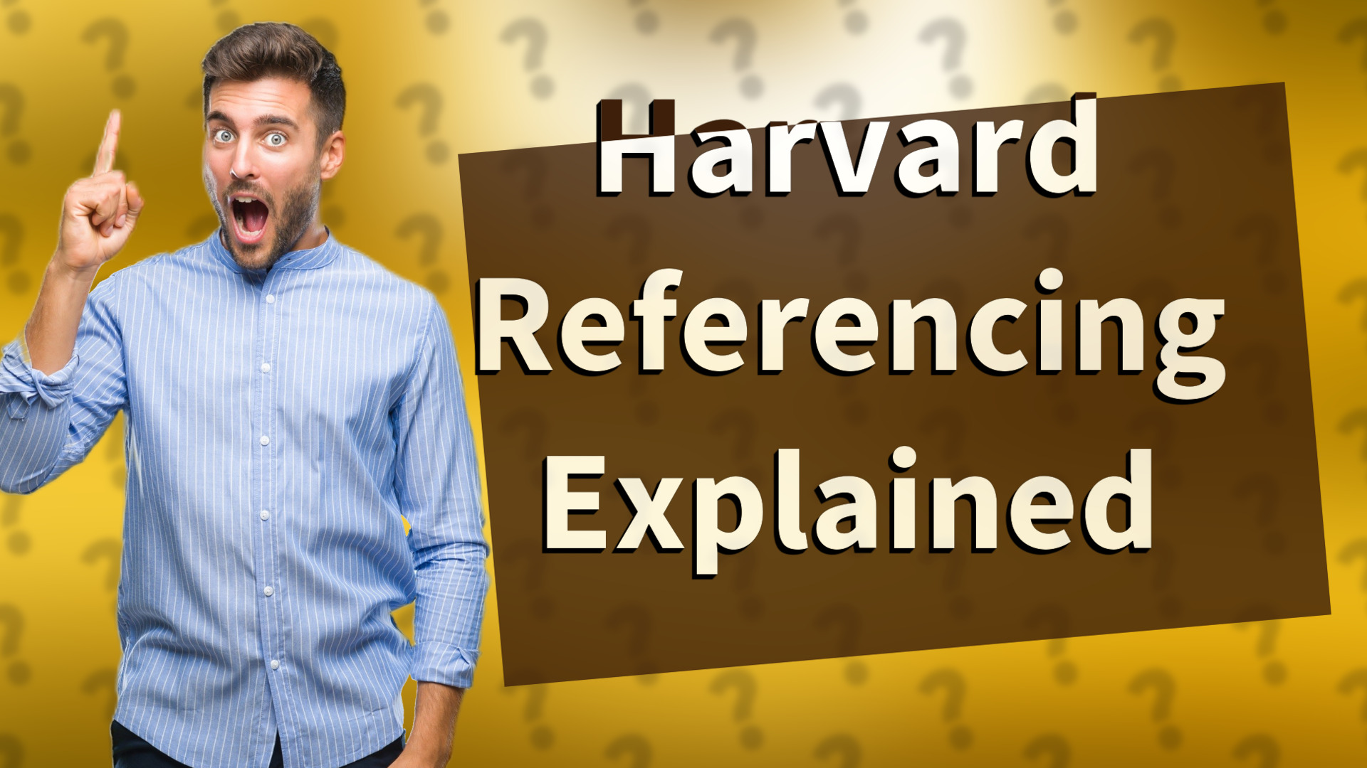 Harvard Referencing Explained