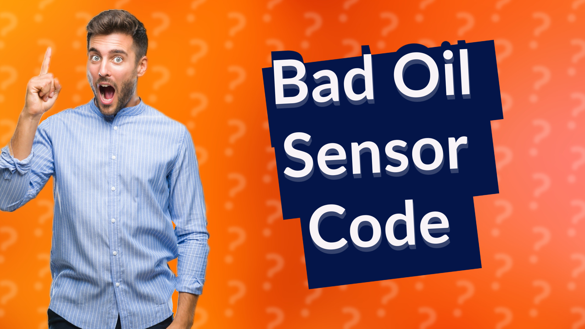 Bad Oil Sensor Code