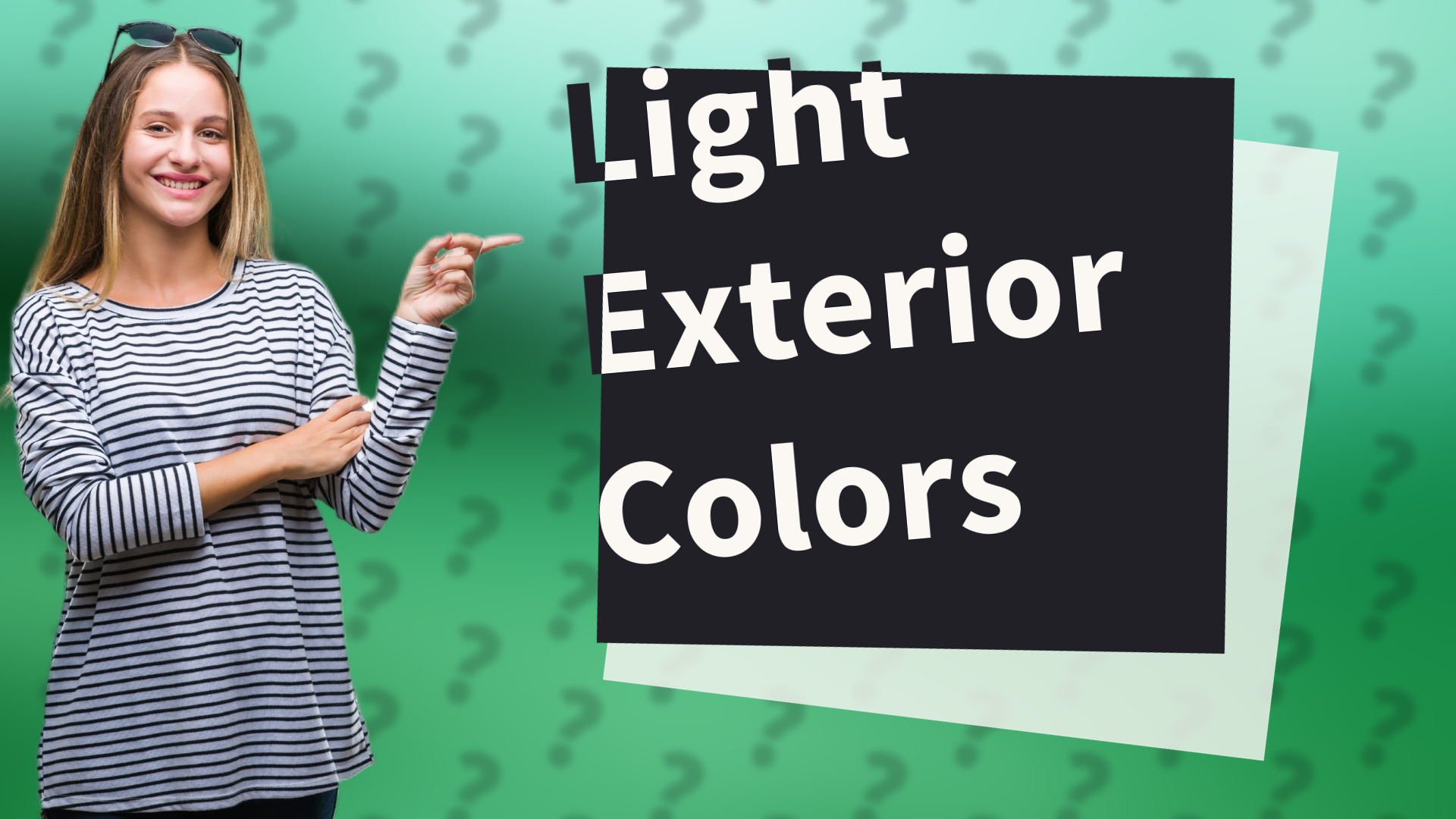 Light Exterior Colors