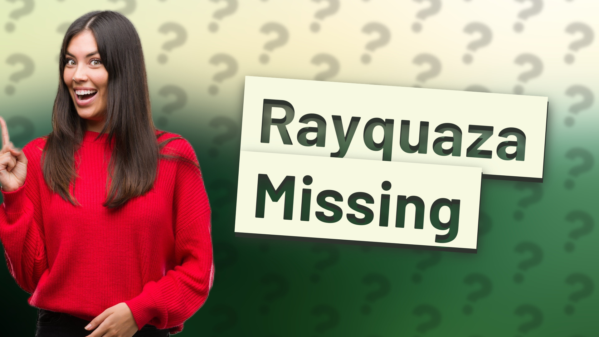 Rayquaza Missing