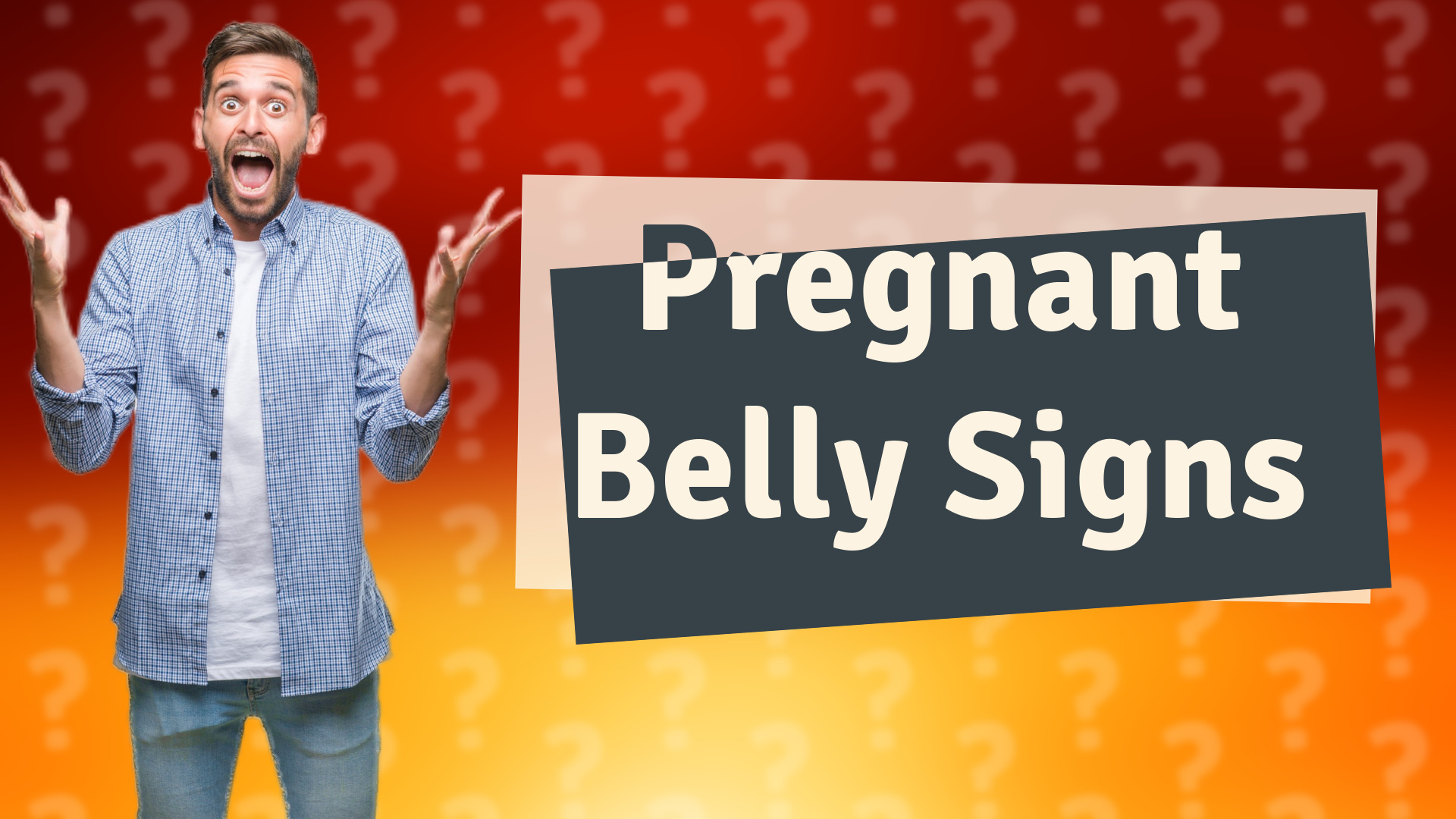 Pregnant Belly Signs