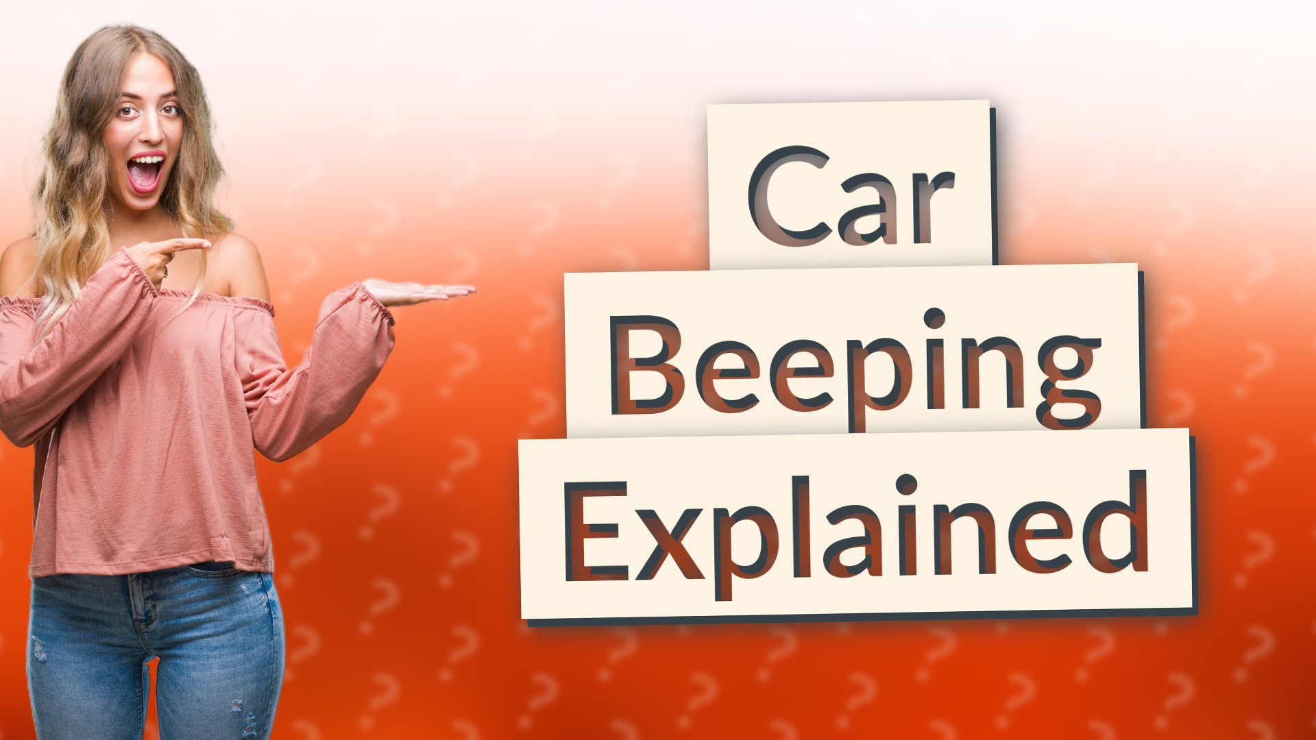 Car Beeping Explained