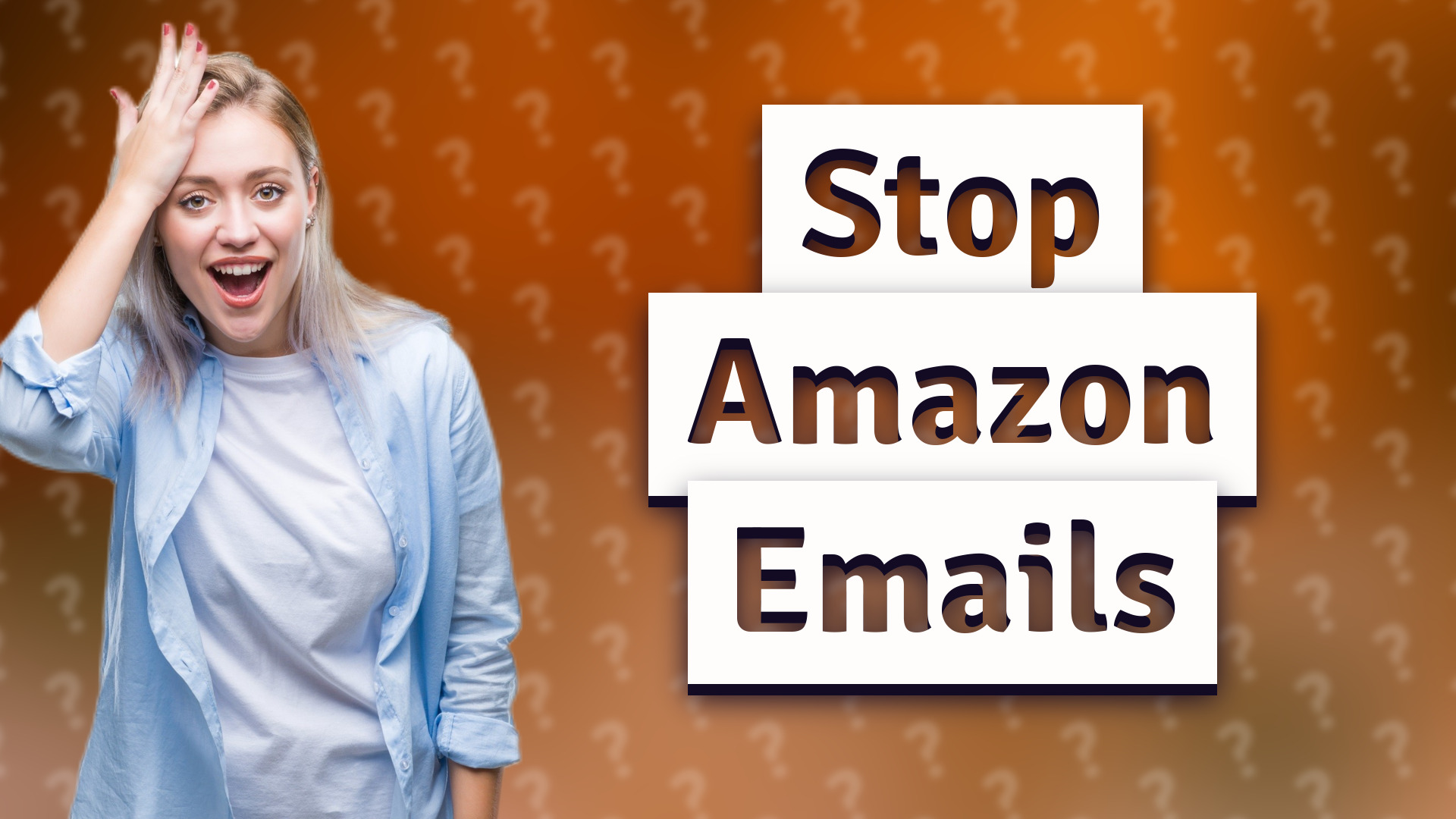 Stop Amazon Emails