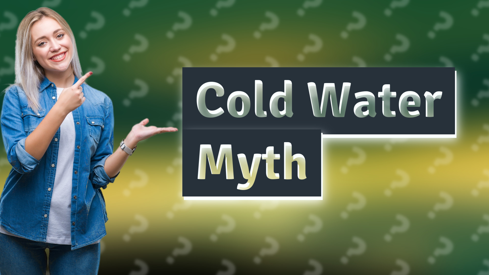 Cold Water Myth