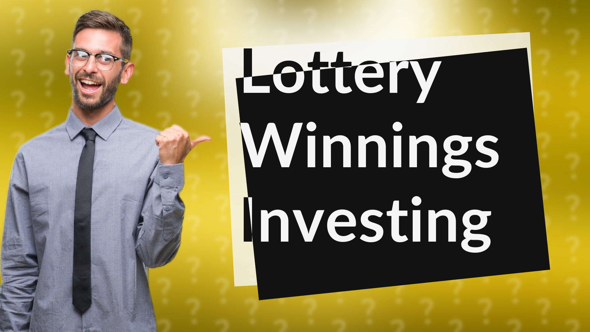 Lottery Winnings Investing