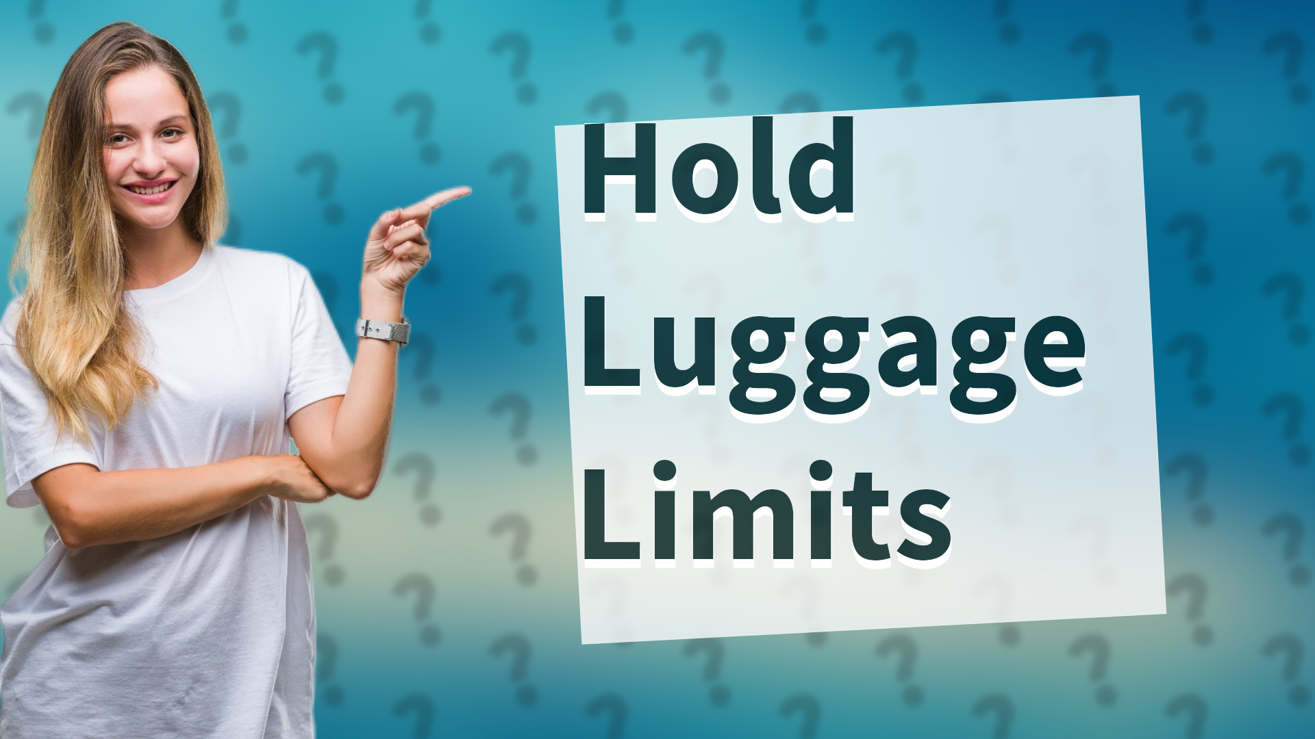 Hold Luggage Limits