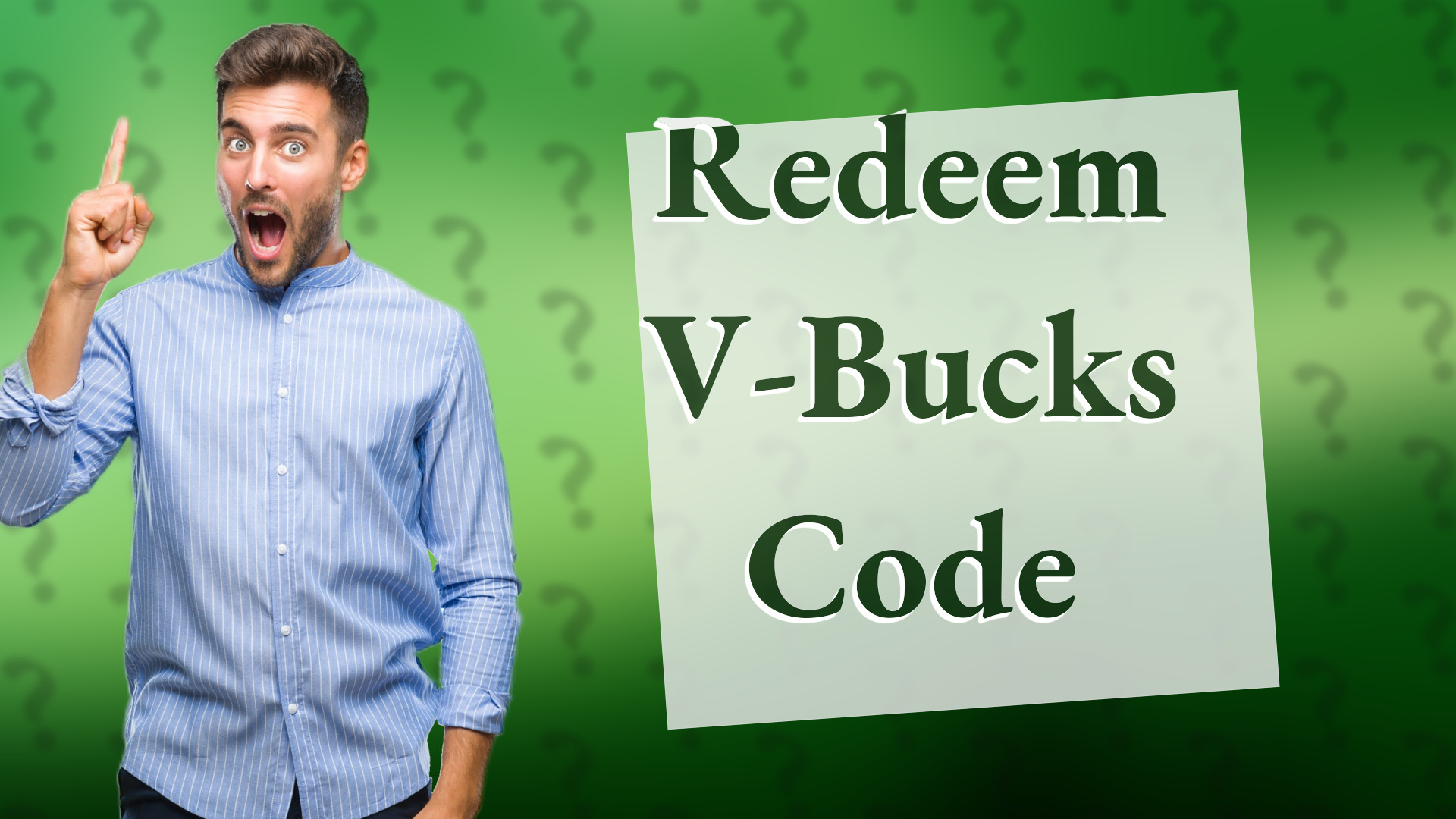 Redeem V-Bucks Code