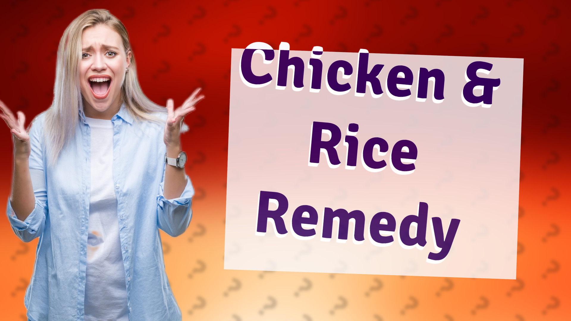 Chicken & Rice Remedy