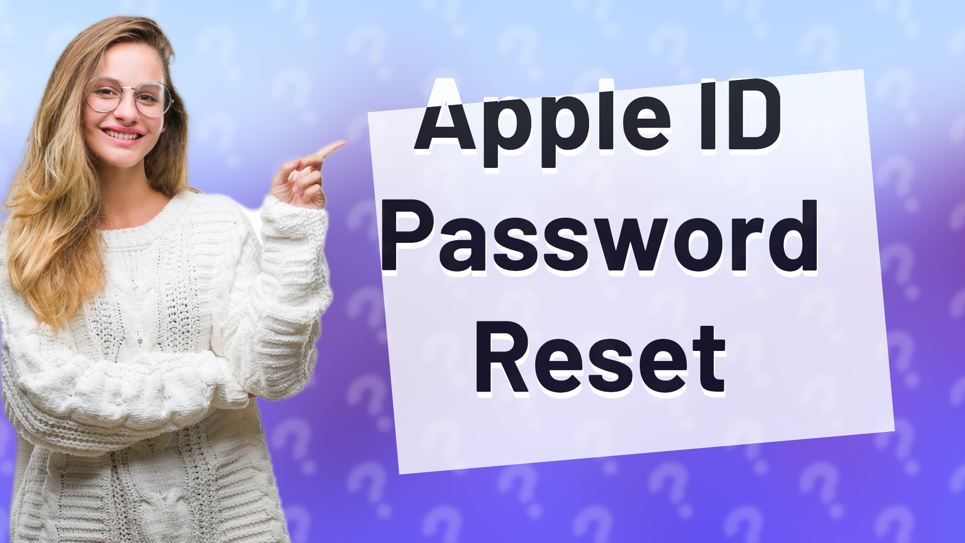 Apple ID Password Reset