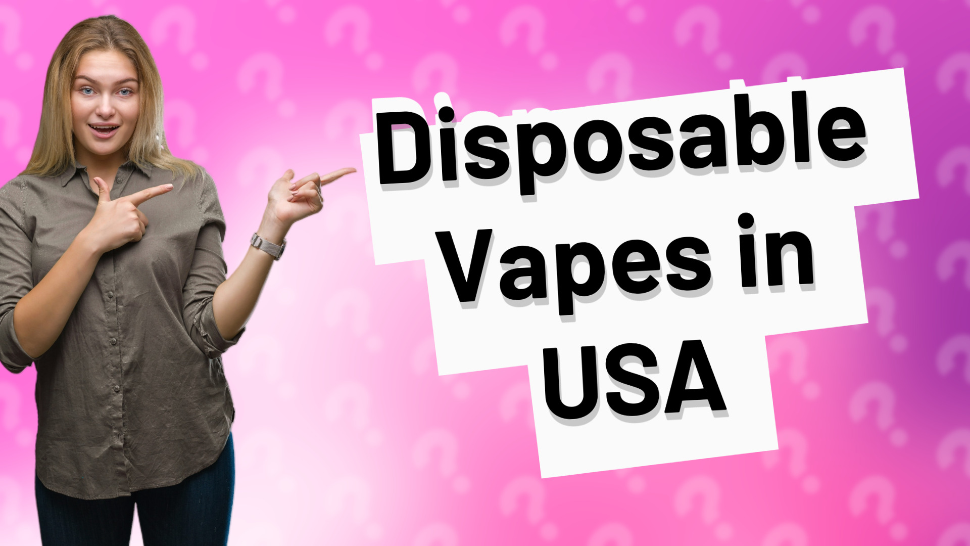 Disposable Vapes in USA
