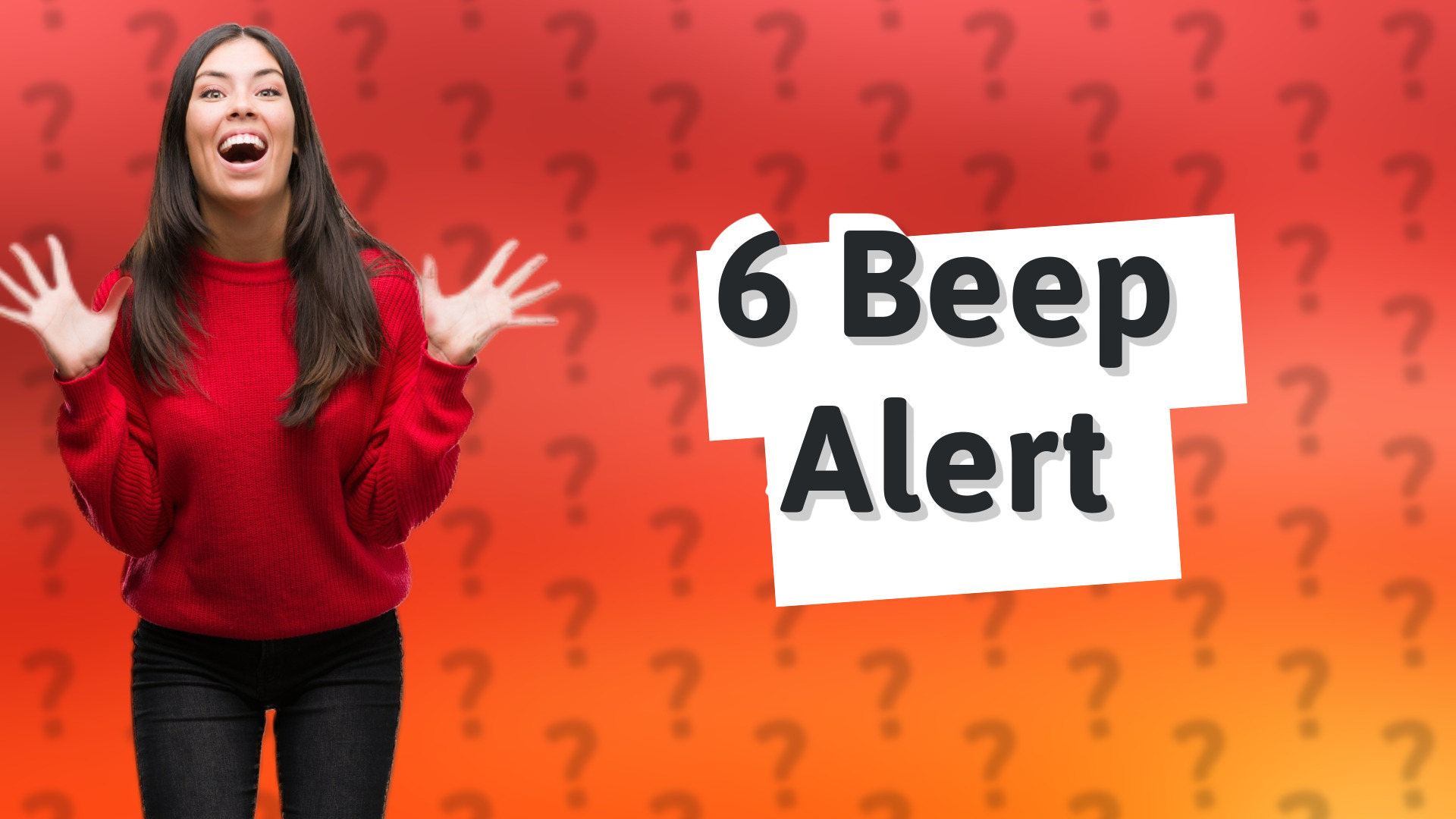 6 Beep Alert