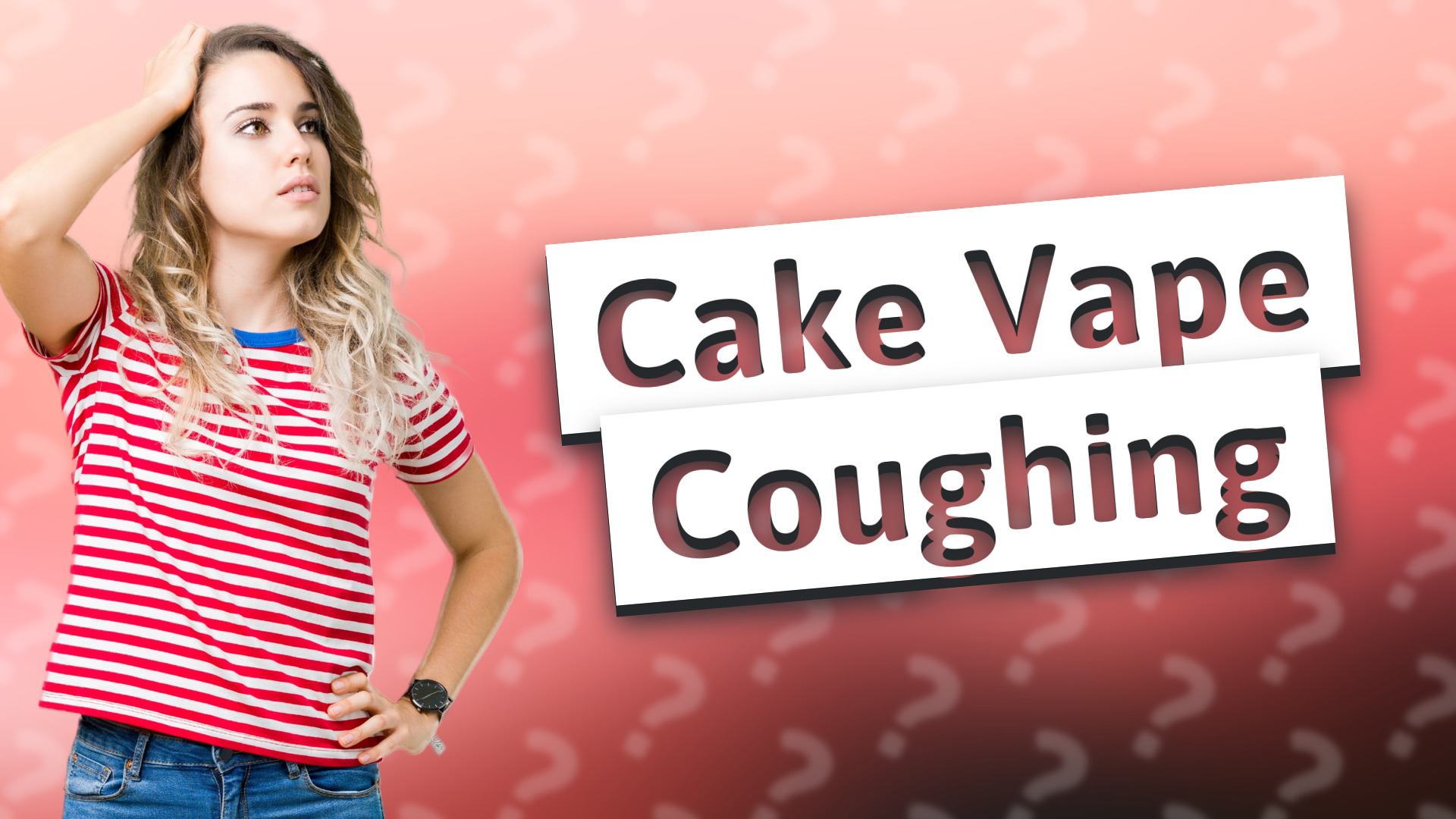 Cake Vape Coughing