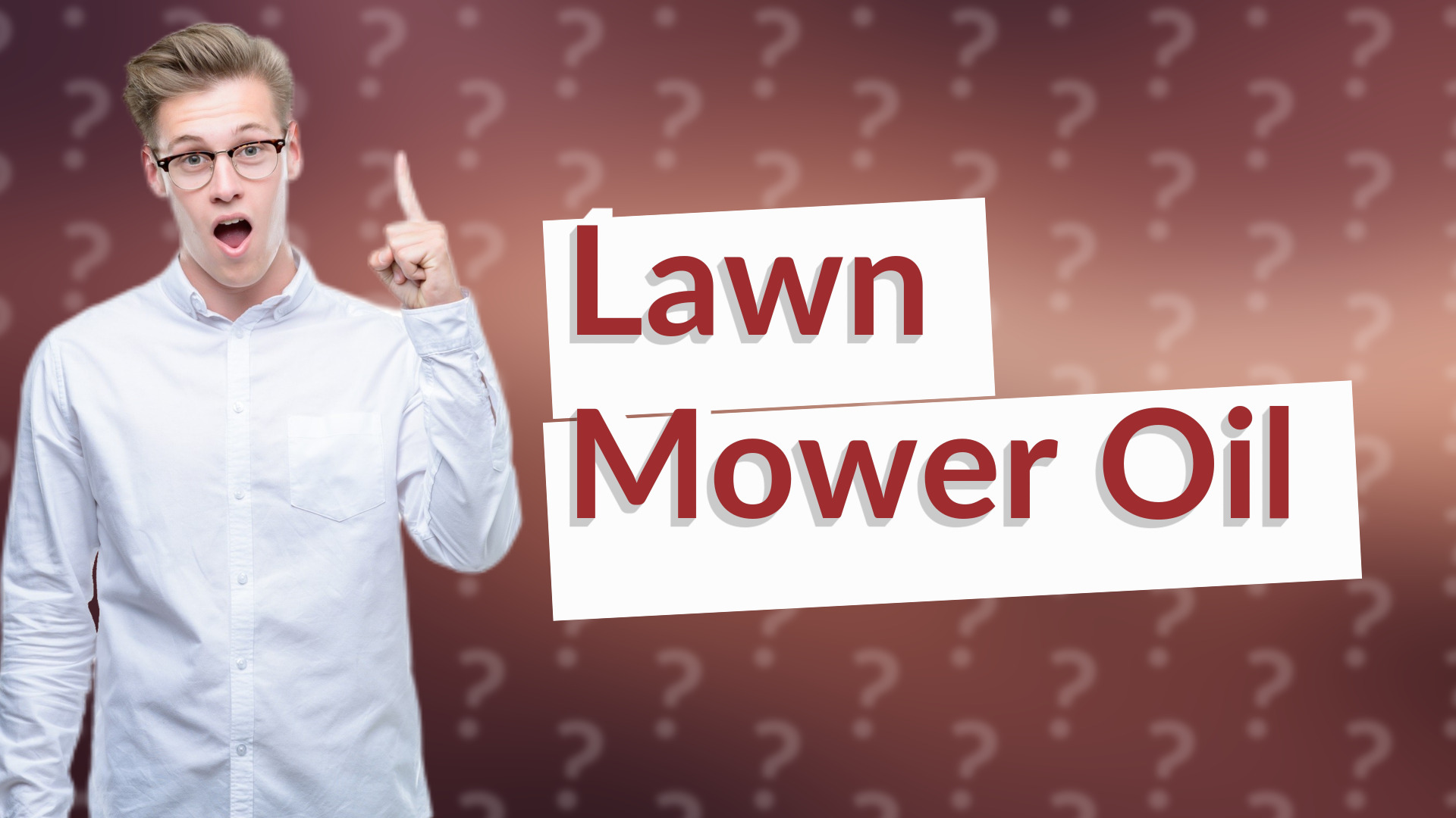 Lawn Mower Oil