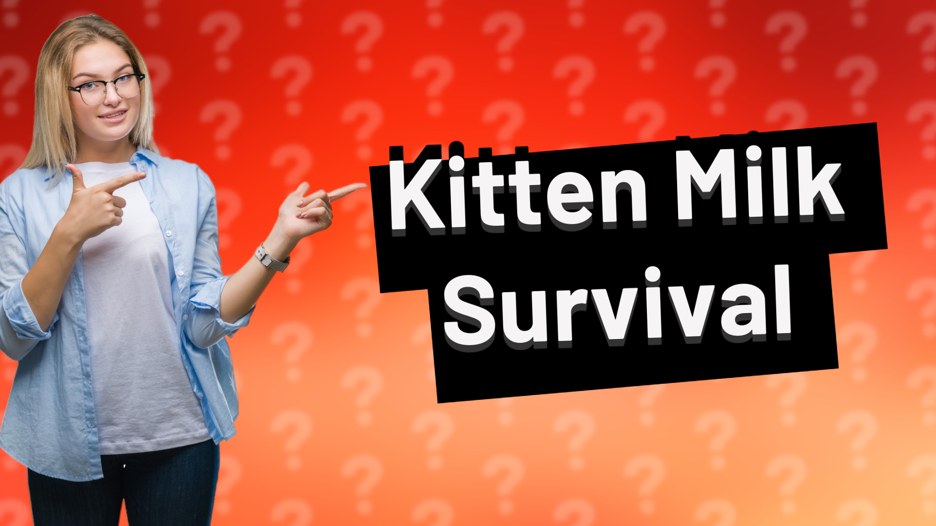 Kitten Milk Survival