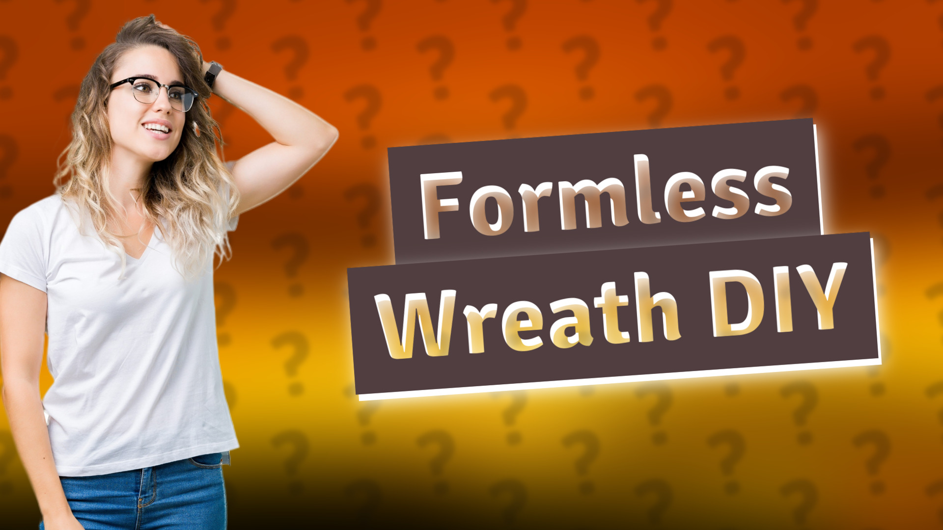 Formless Wreath DIY