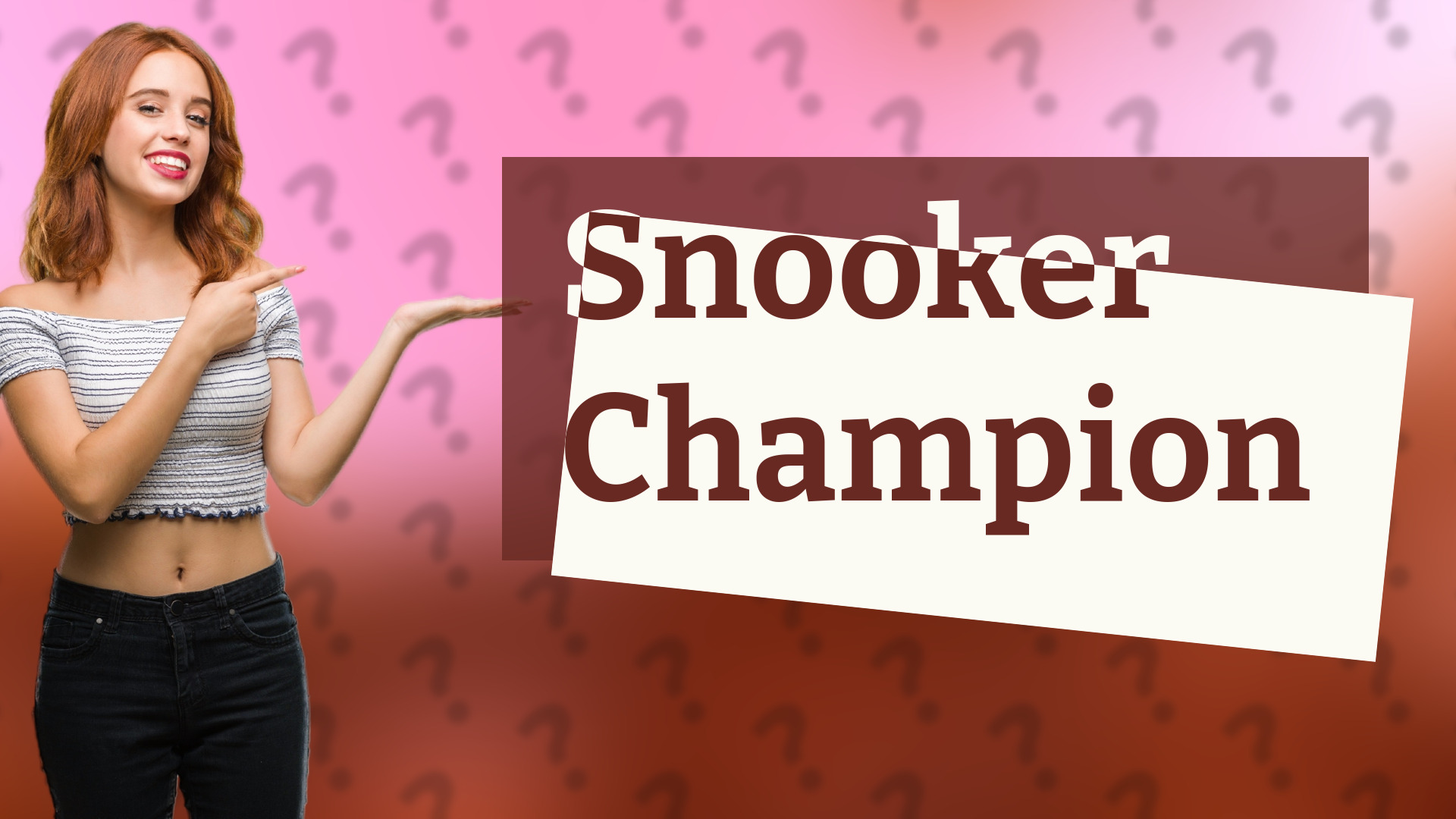 Snooker Champion