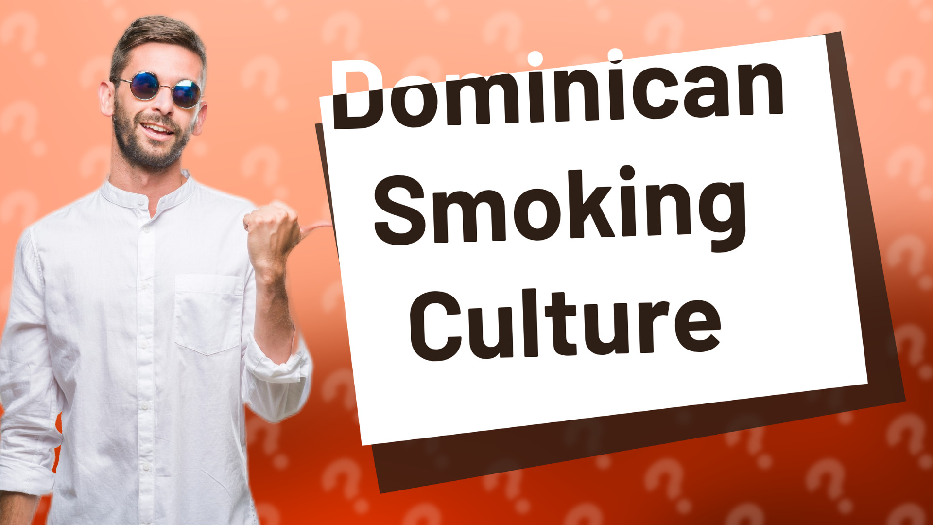 Dominican Smoking Culture