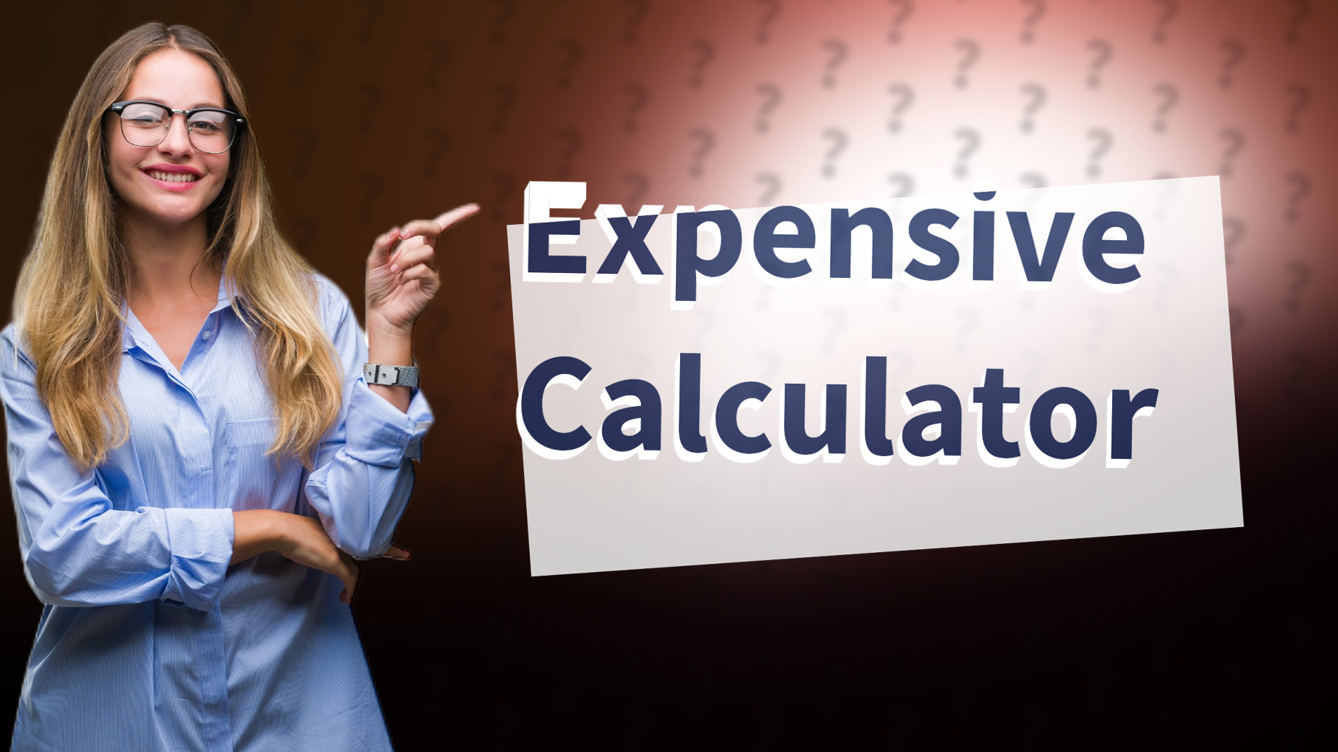 Expensive Calculator