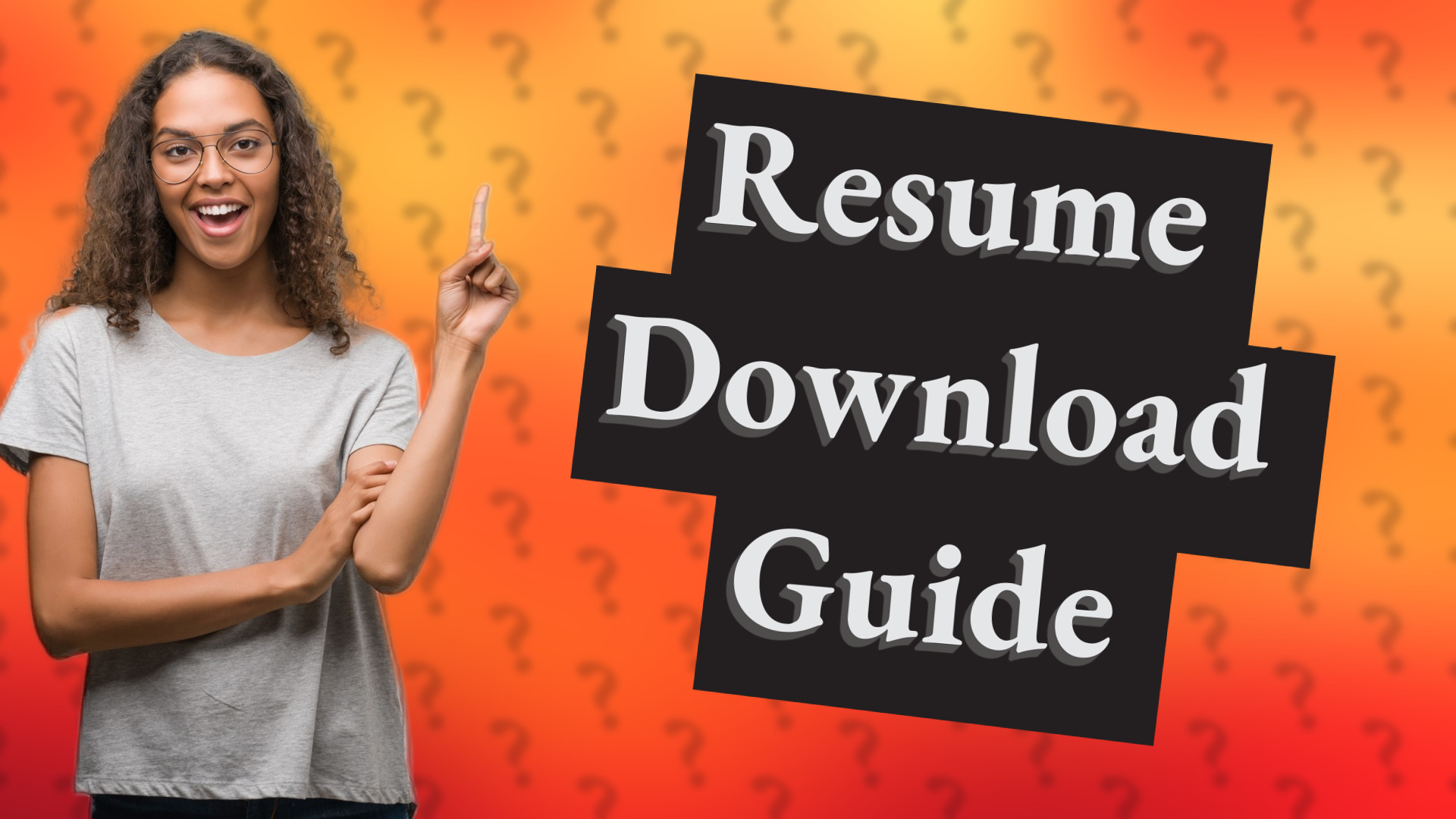 Resume Download Guide