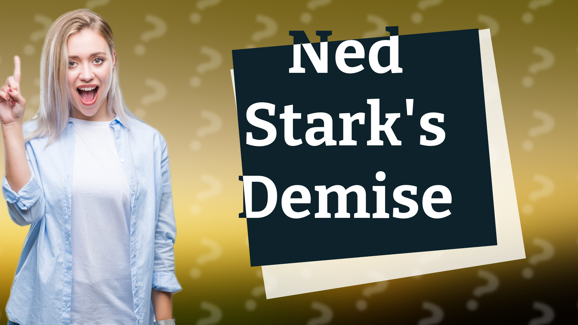 Ned Stark's Demise