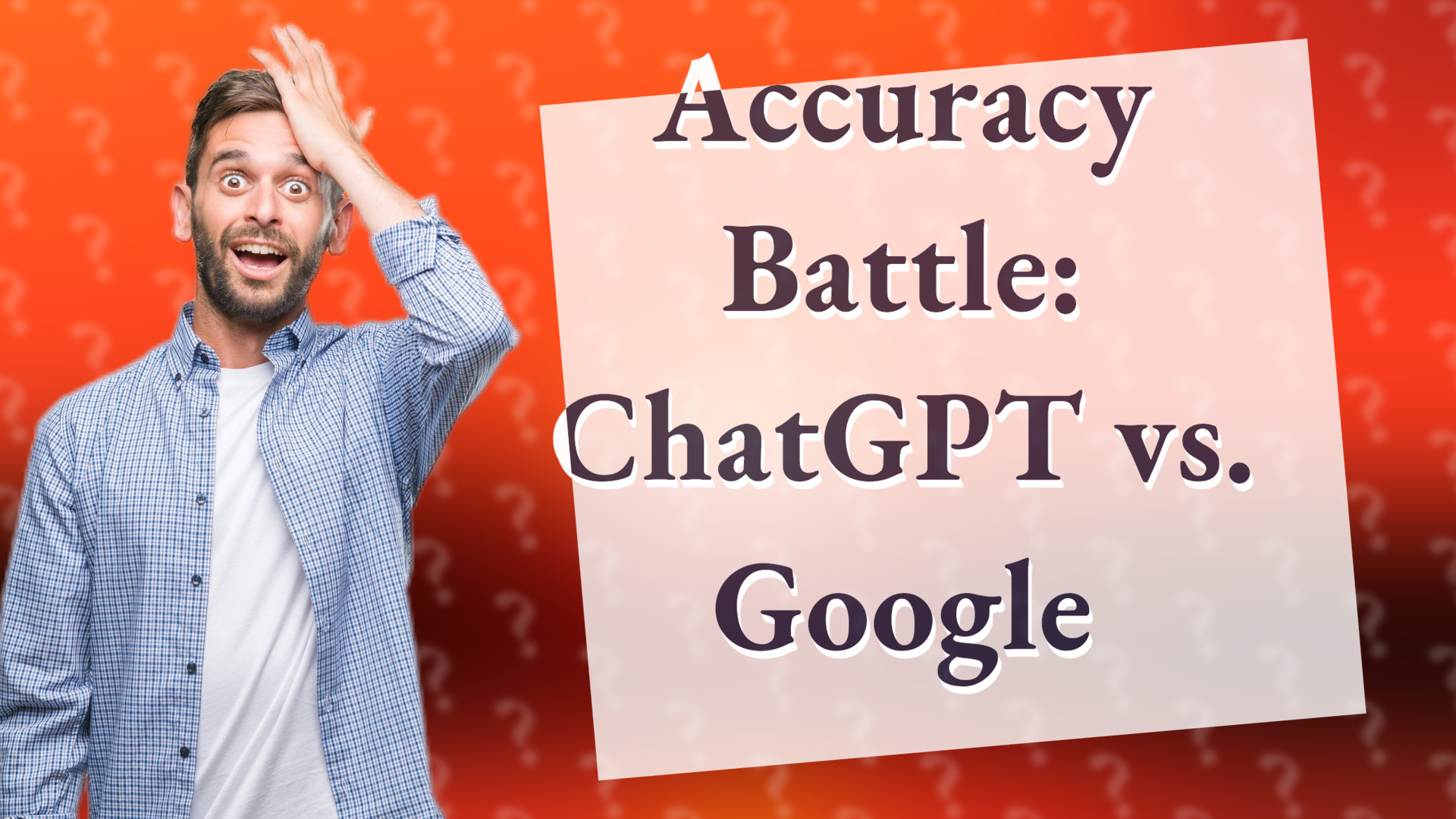Accuracy Battle: ChatGPT vs. Google