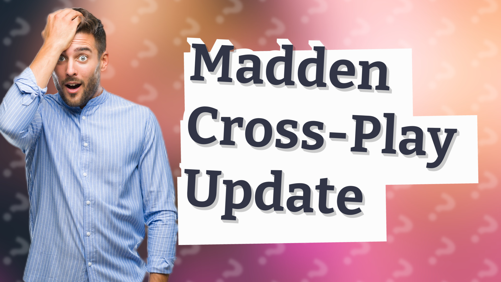 Madden Cross-Play Update
