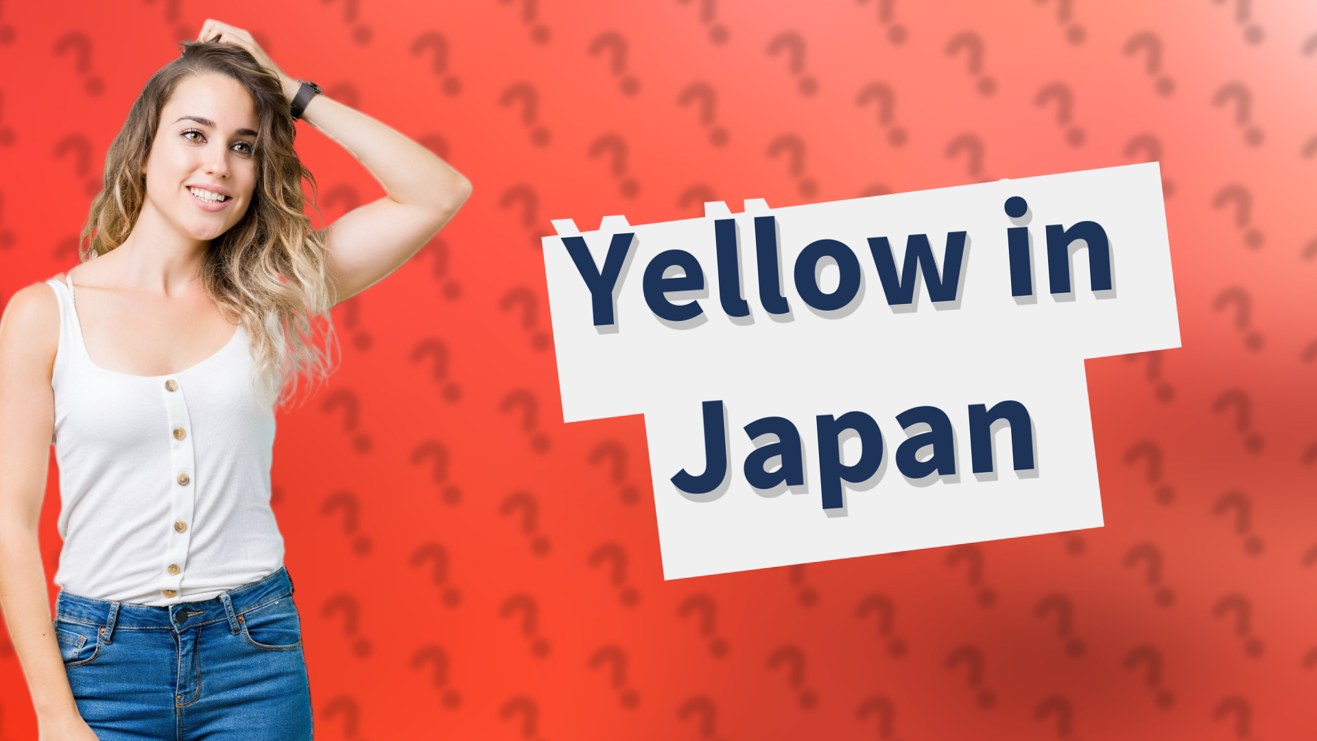 Yellow in Japan