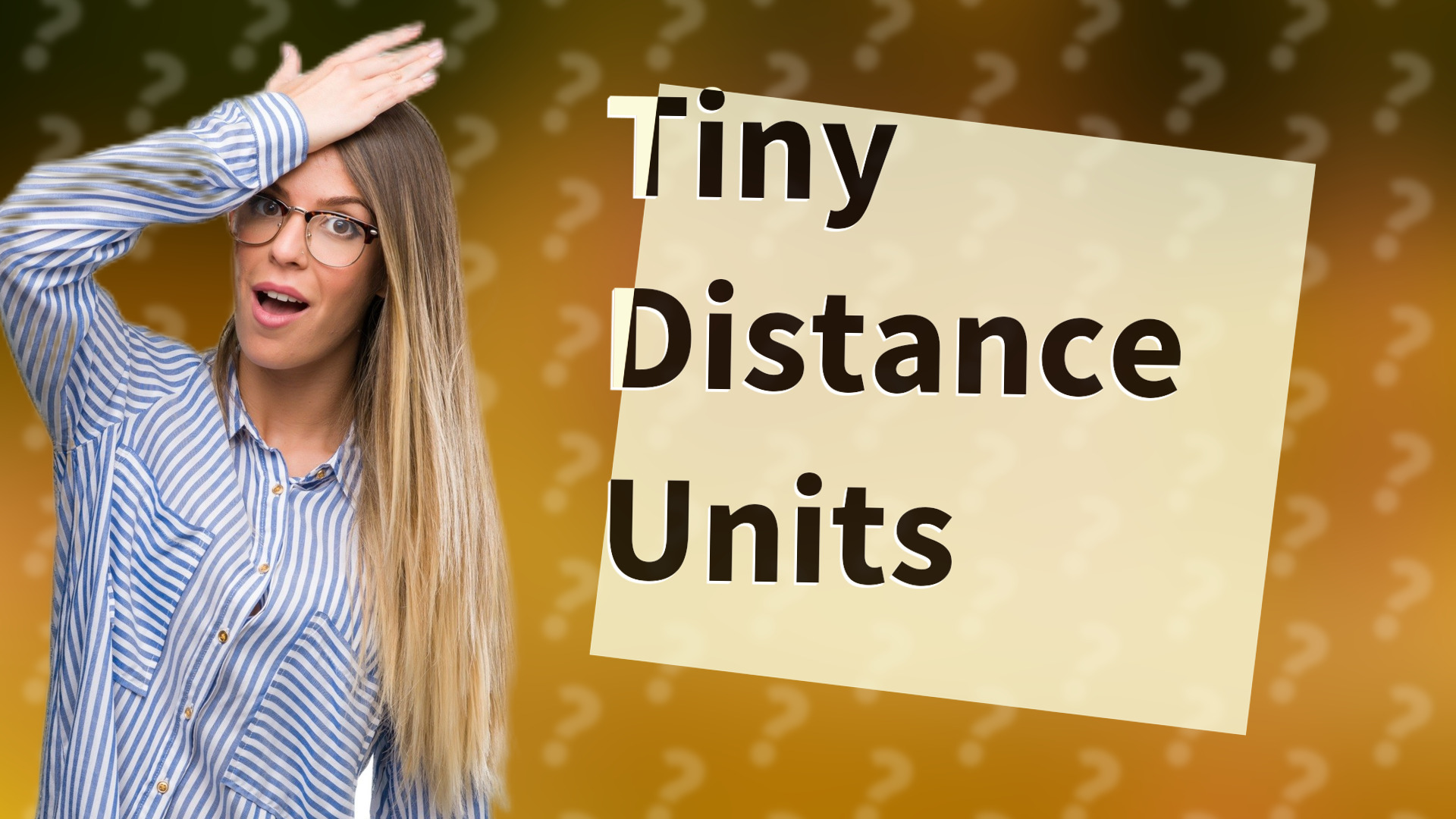 Tiny Distance Units
