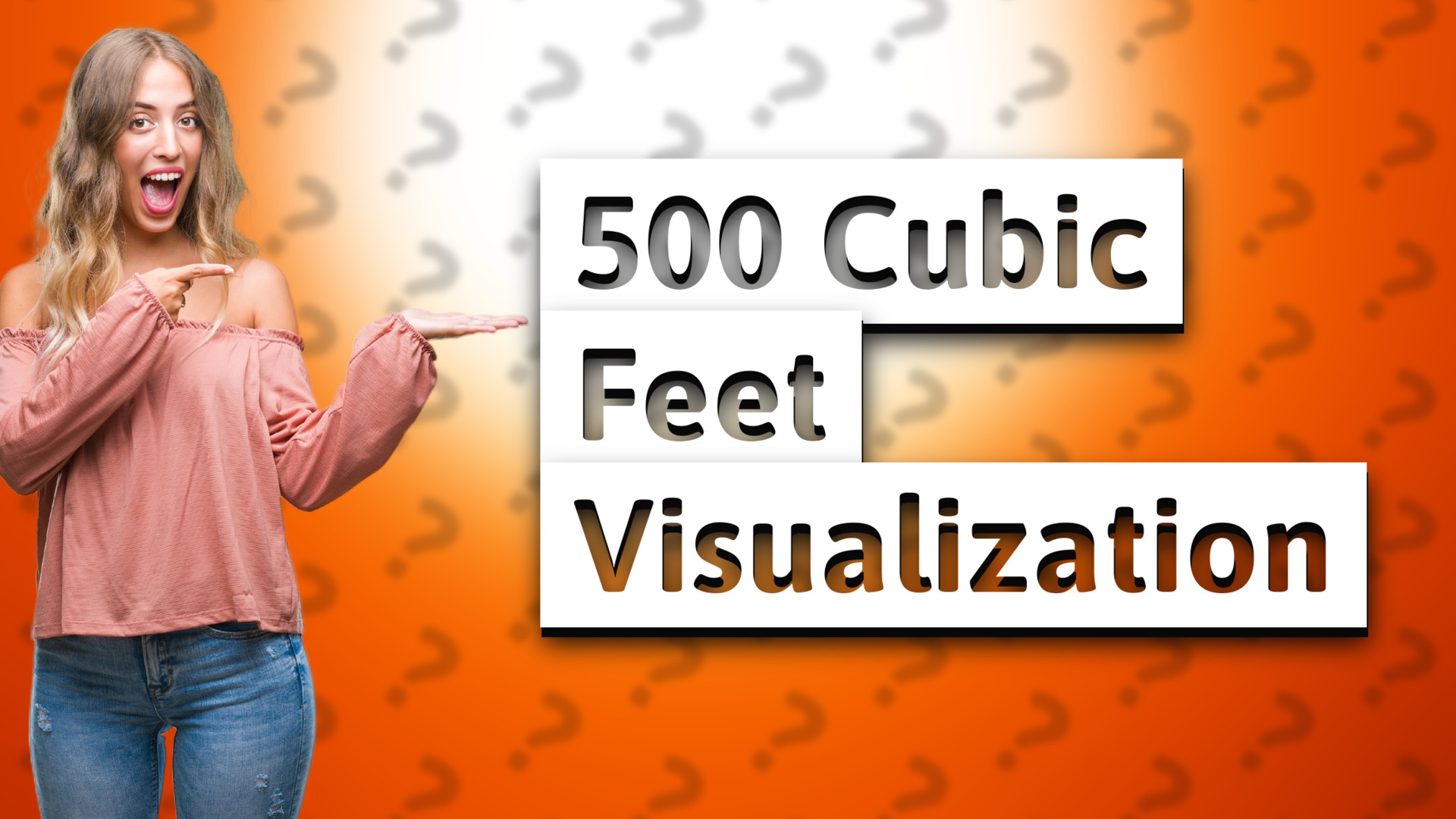 500 Cubic Feet Visualization