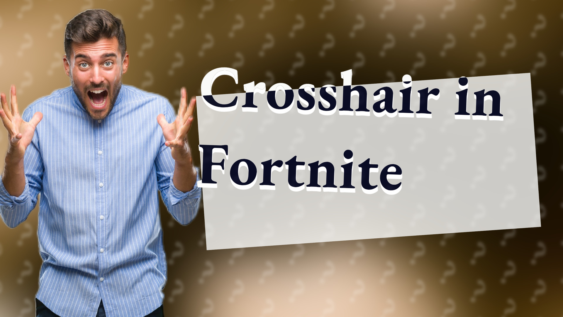Crosshair in Fortnite