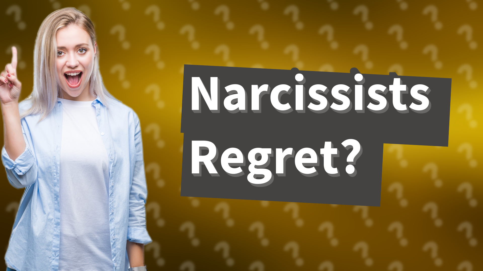 Narcissists Regret?