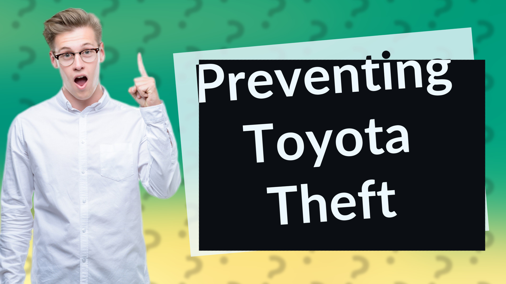 Preventing Toyota Theft