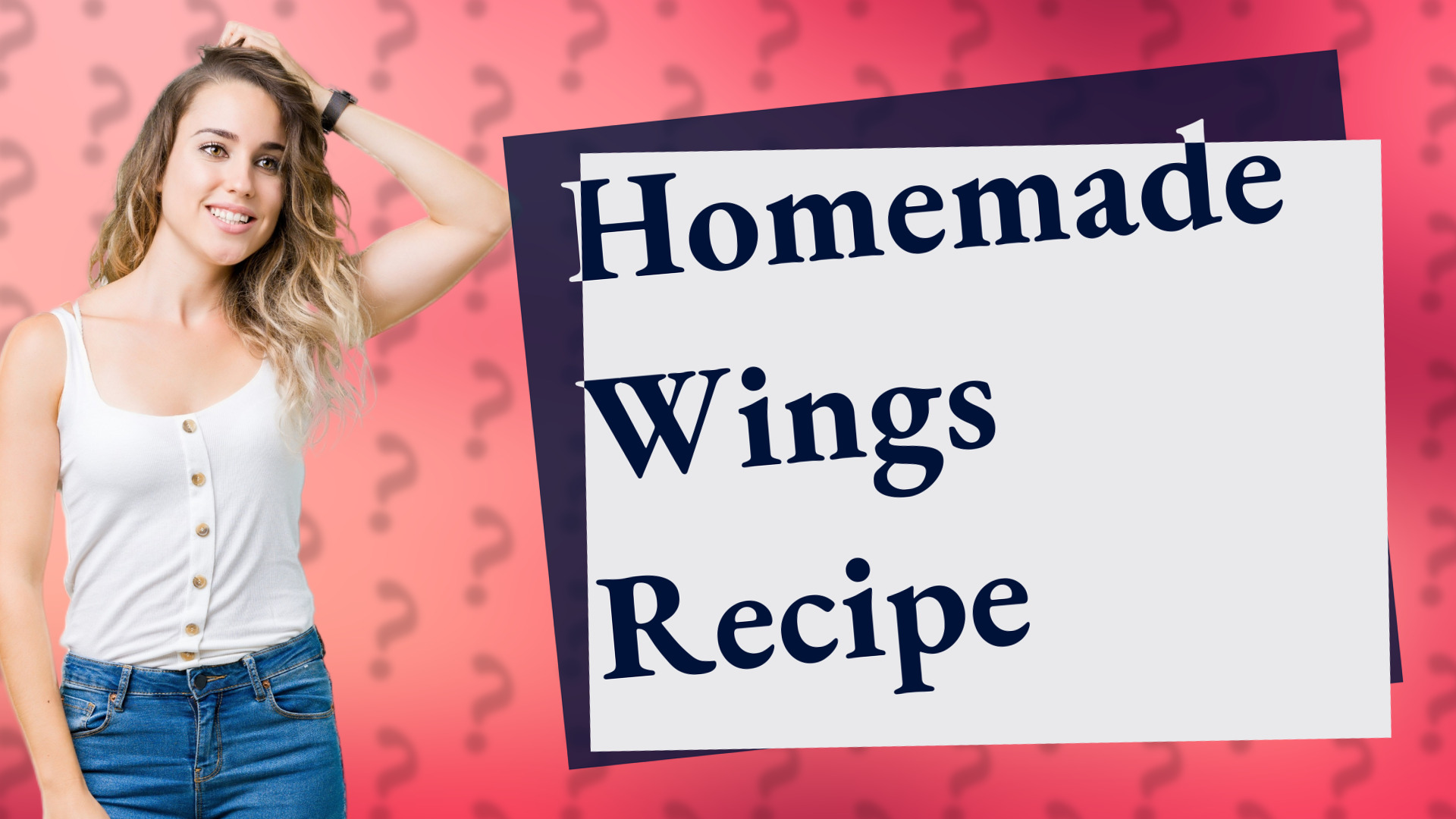 Homemade Wings Recipe