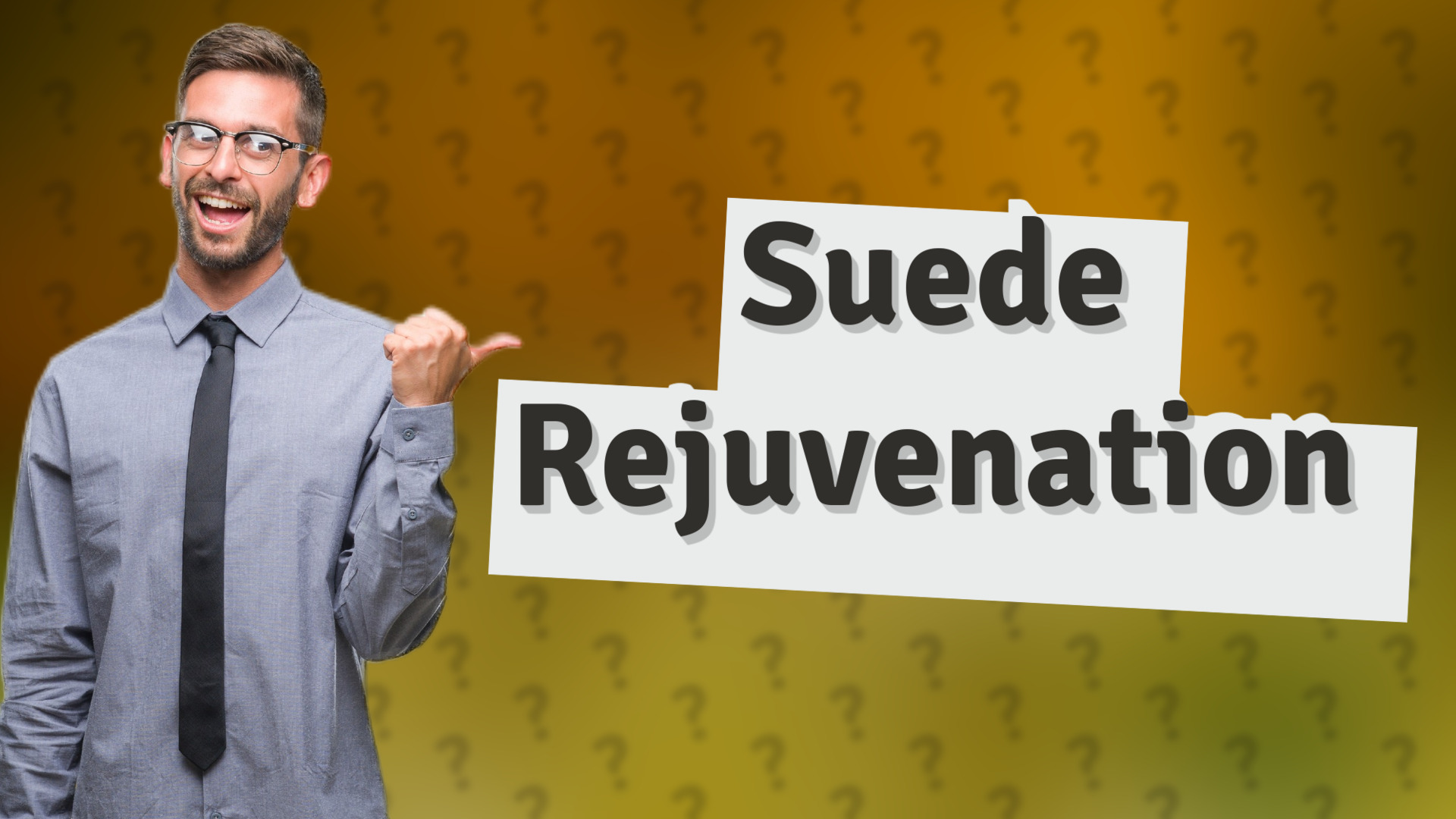 Suede Rejuvenation