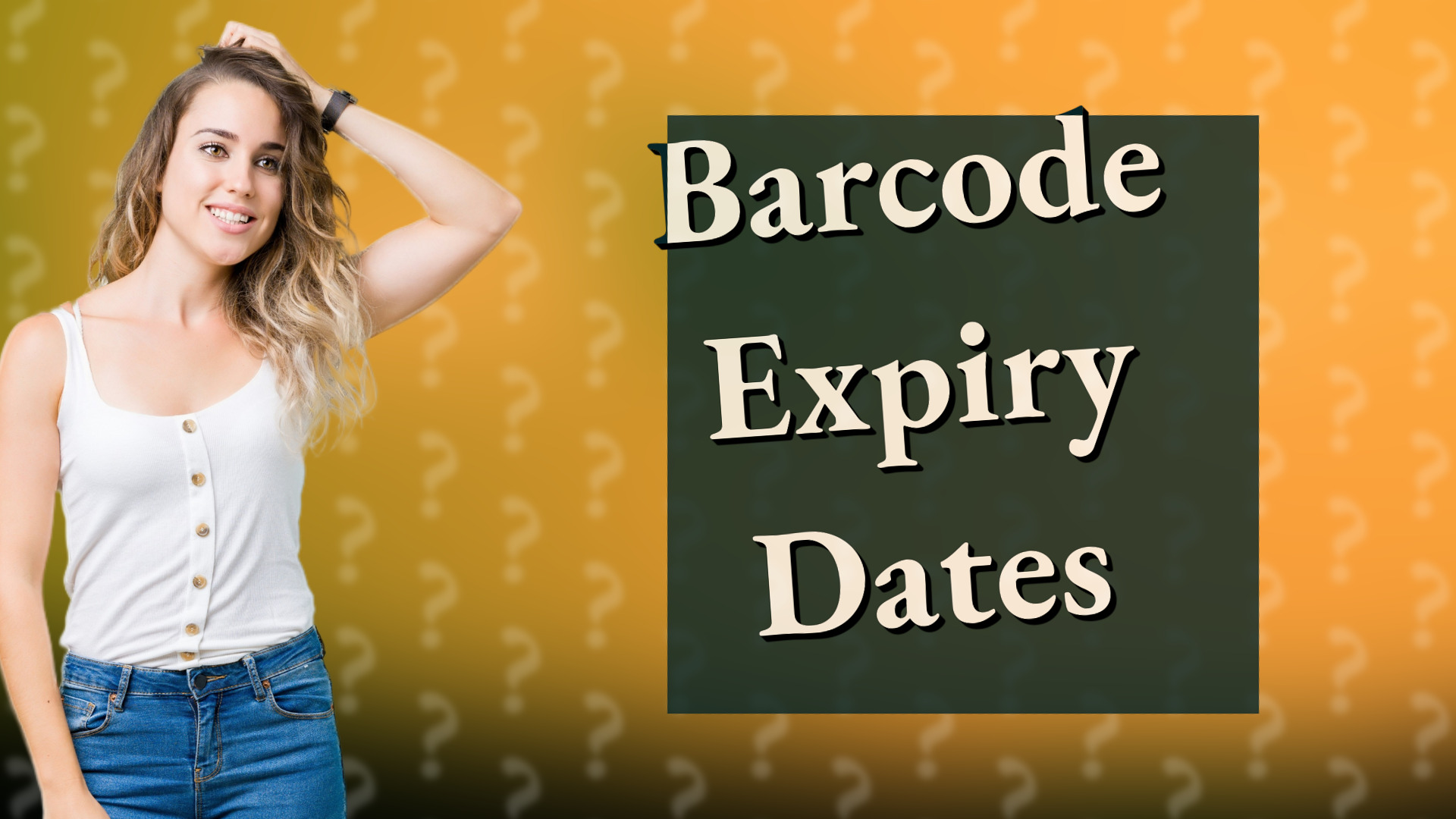 Barcode Expiry Dates