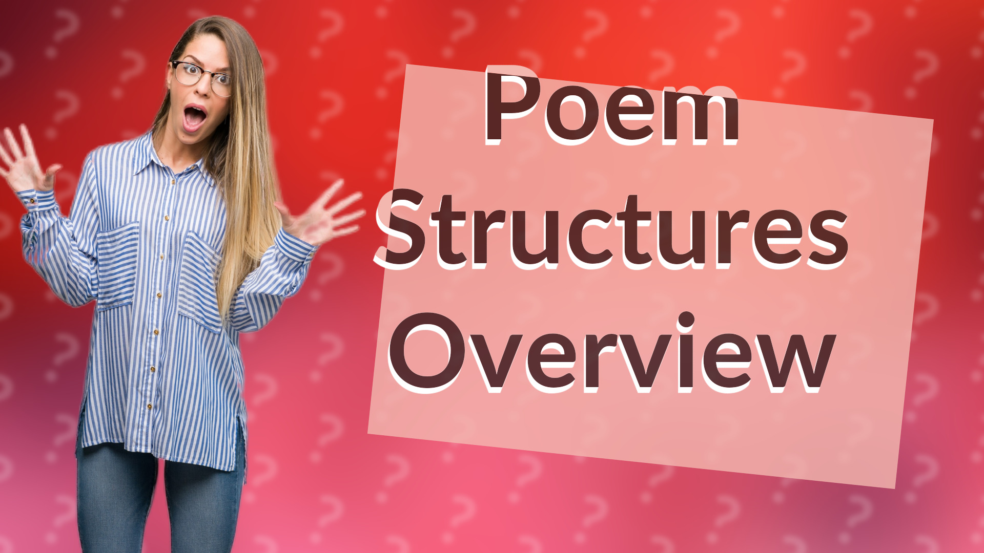 Poem Structures Overview