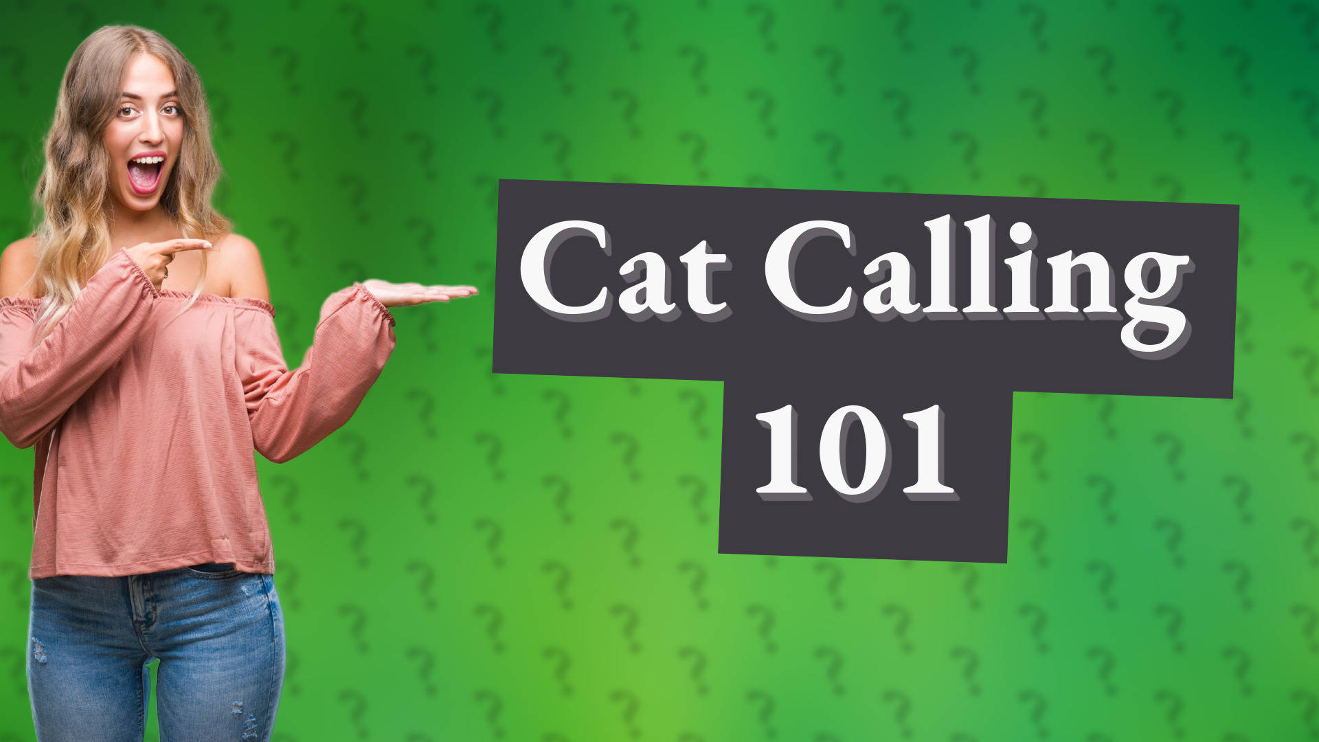 Cat Calling 101