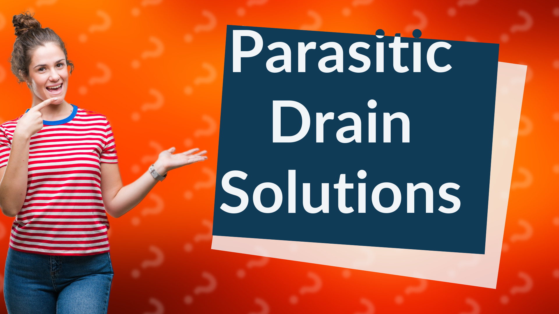 Parasitic Drain Solutions