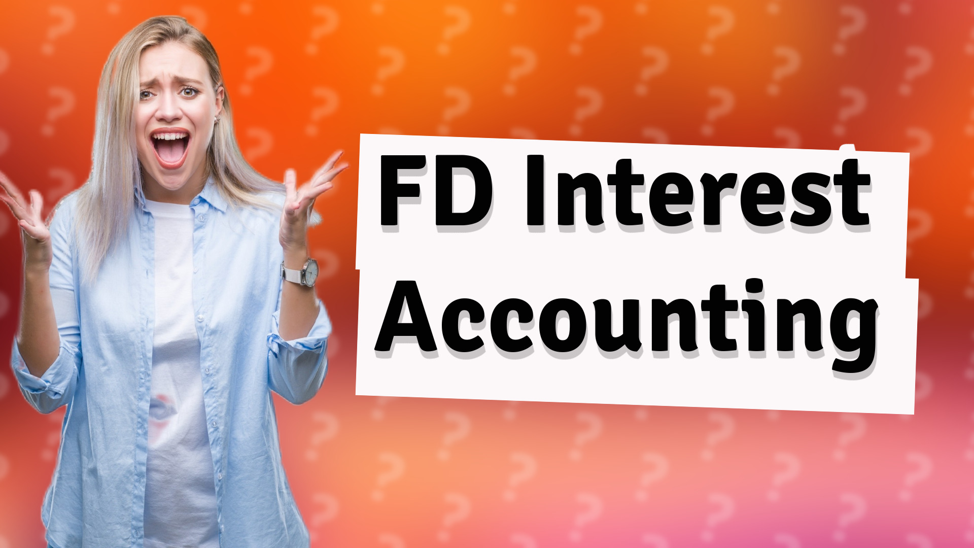 FD Interest Accounting