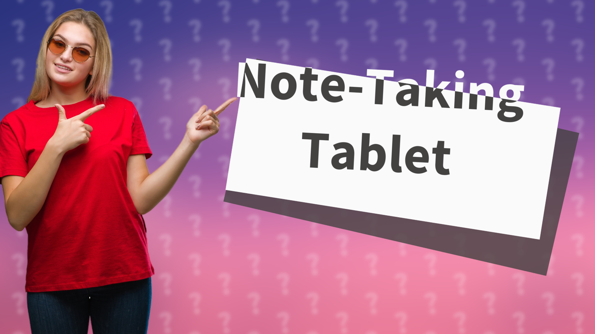 Note-Taking Tablet