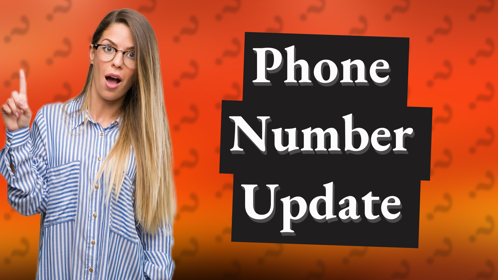 Phone Number Update