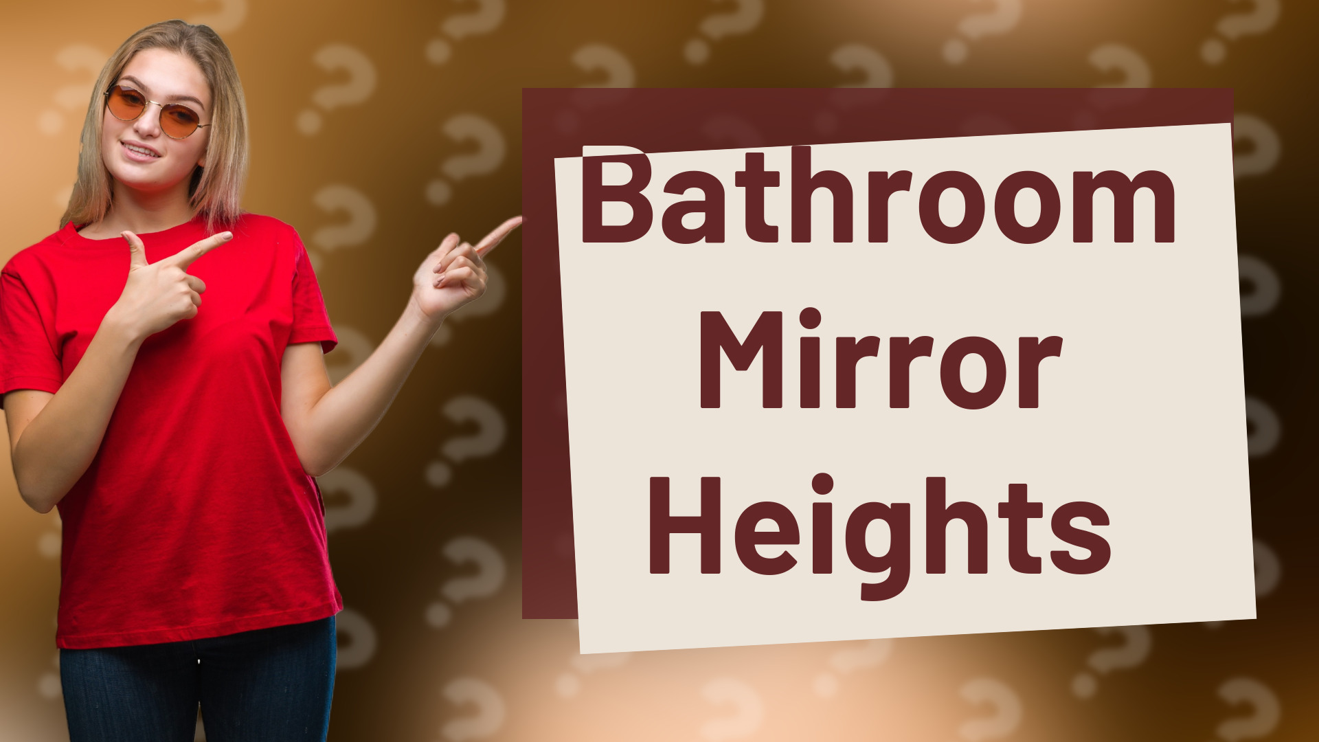 Bathroom Mirror Heights