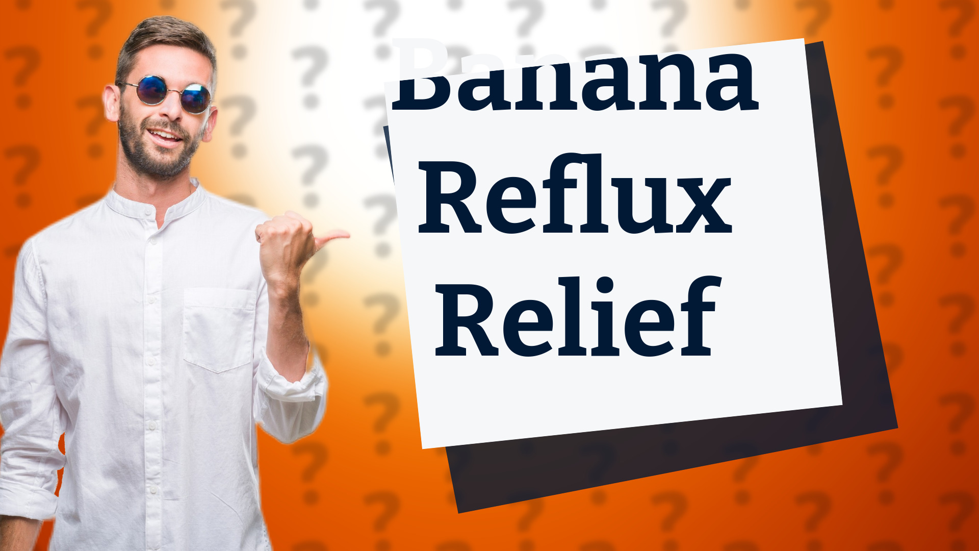 Banana Reflux Relief