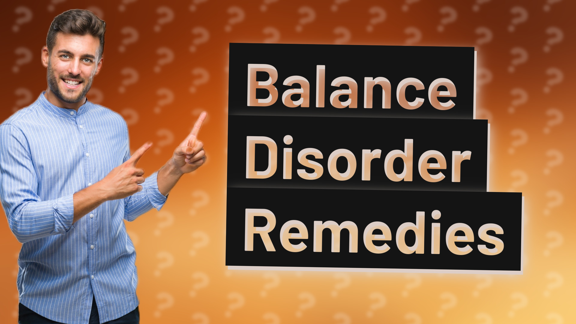Balance Disorder Remedies