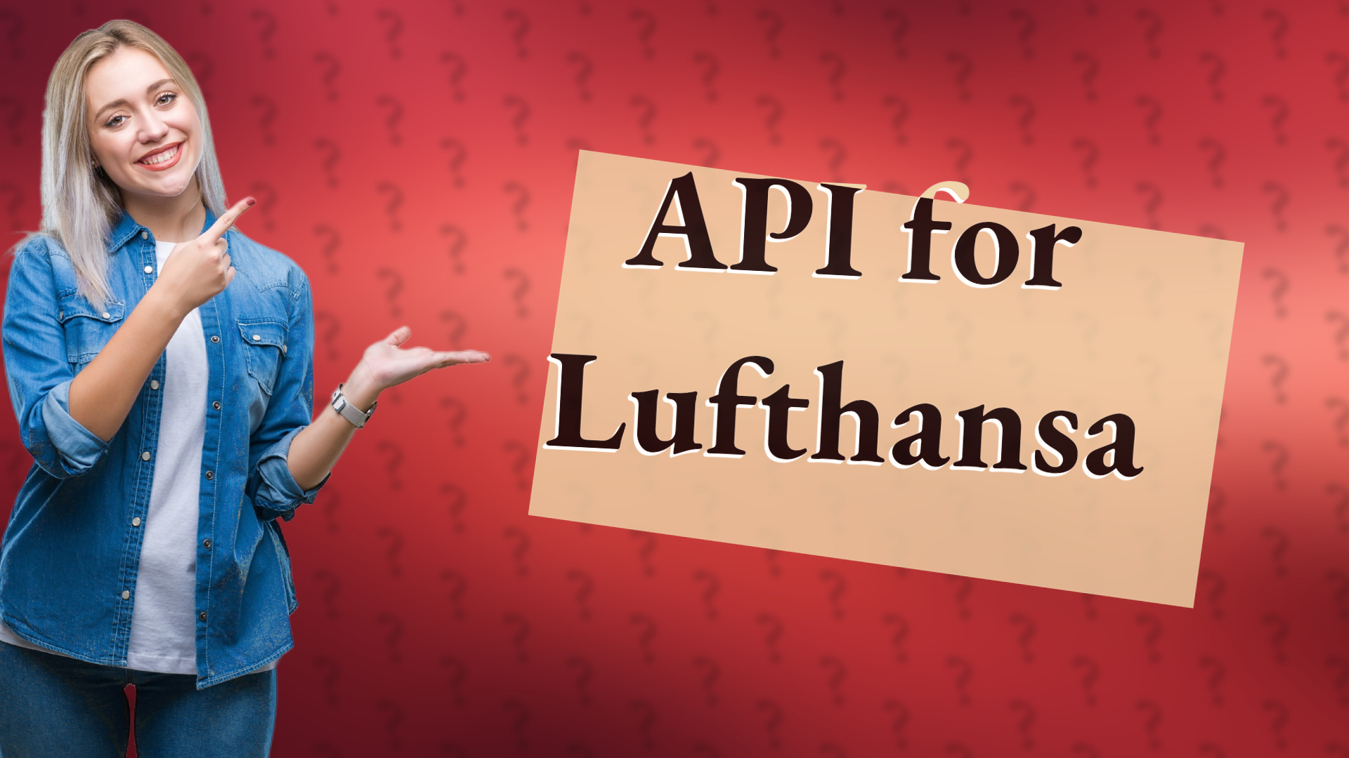 API for Lufthansa