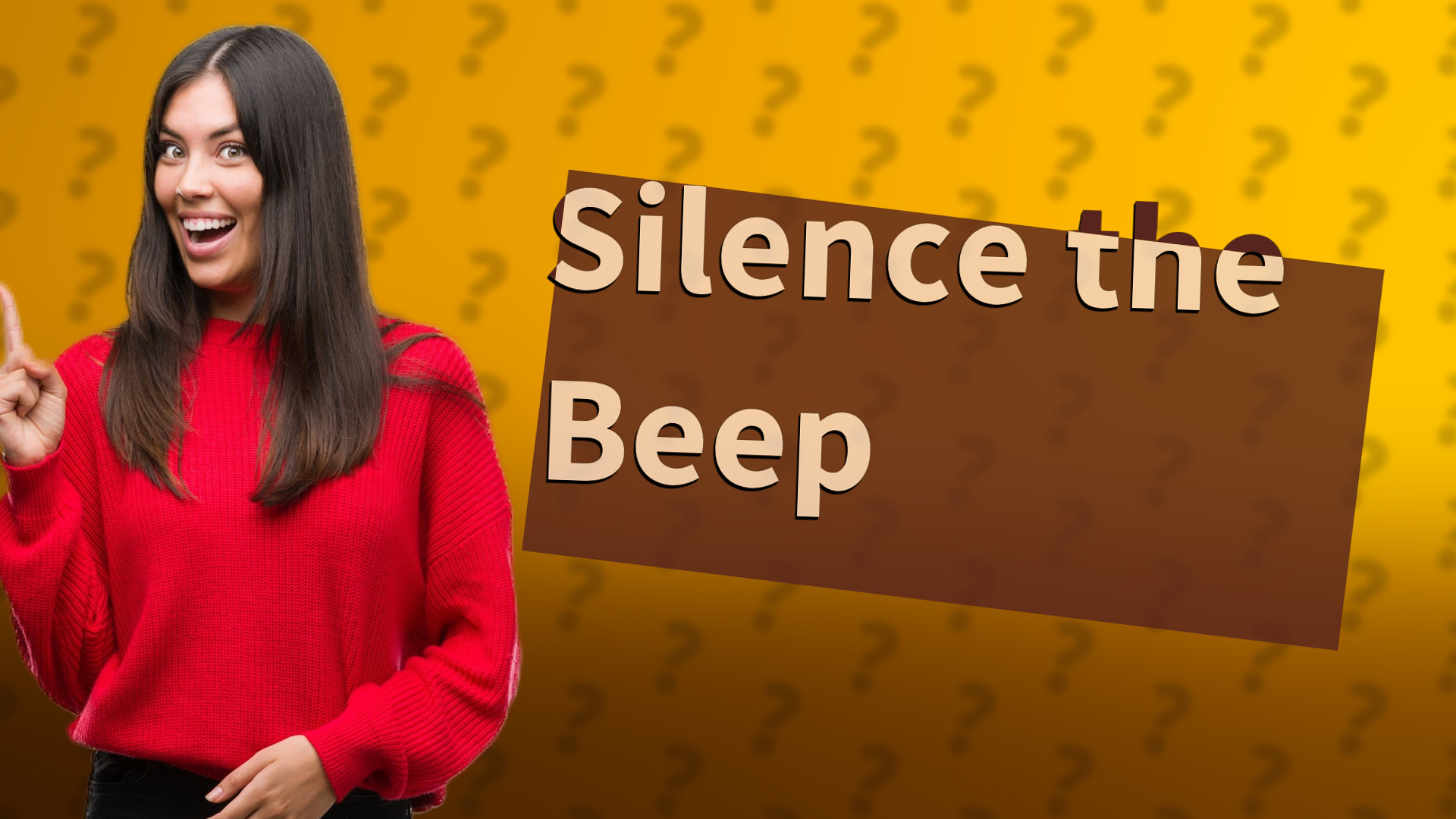 Silence the Beep