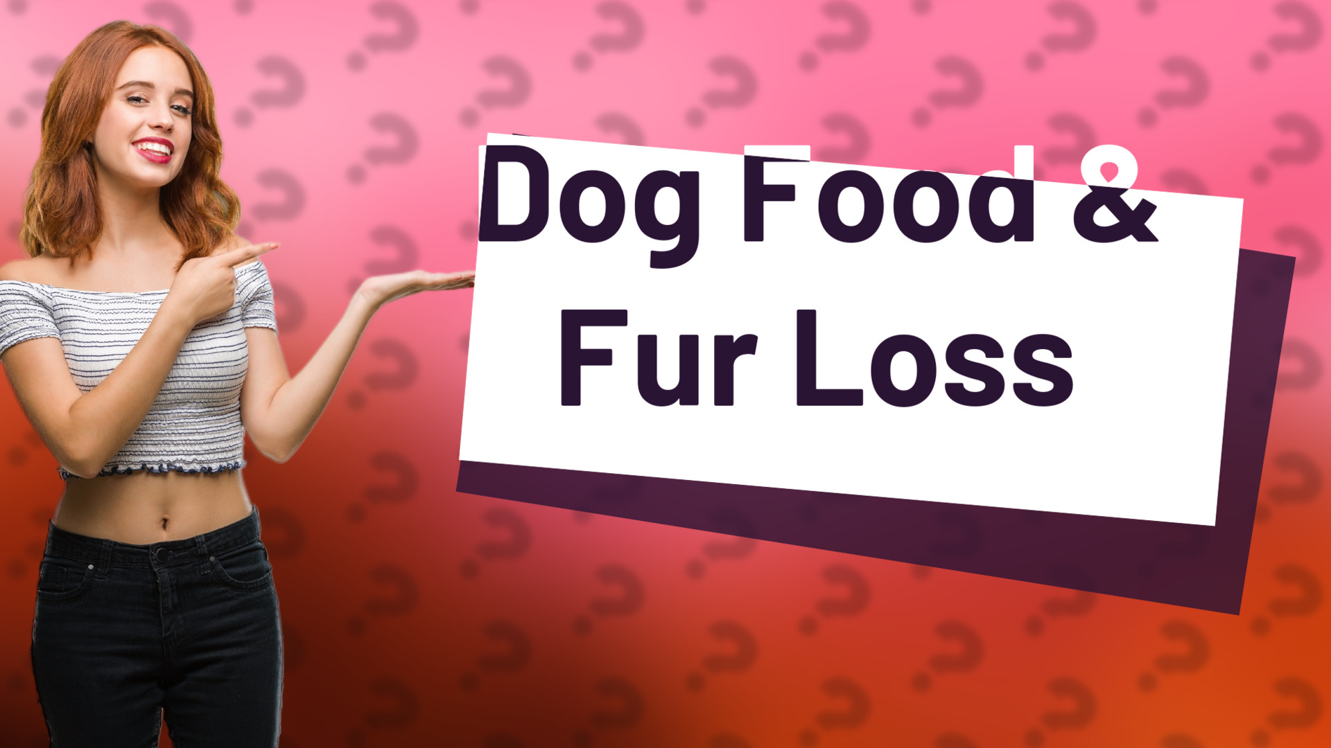 Dog Food & Fur Loss