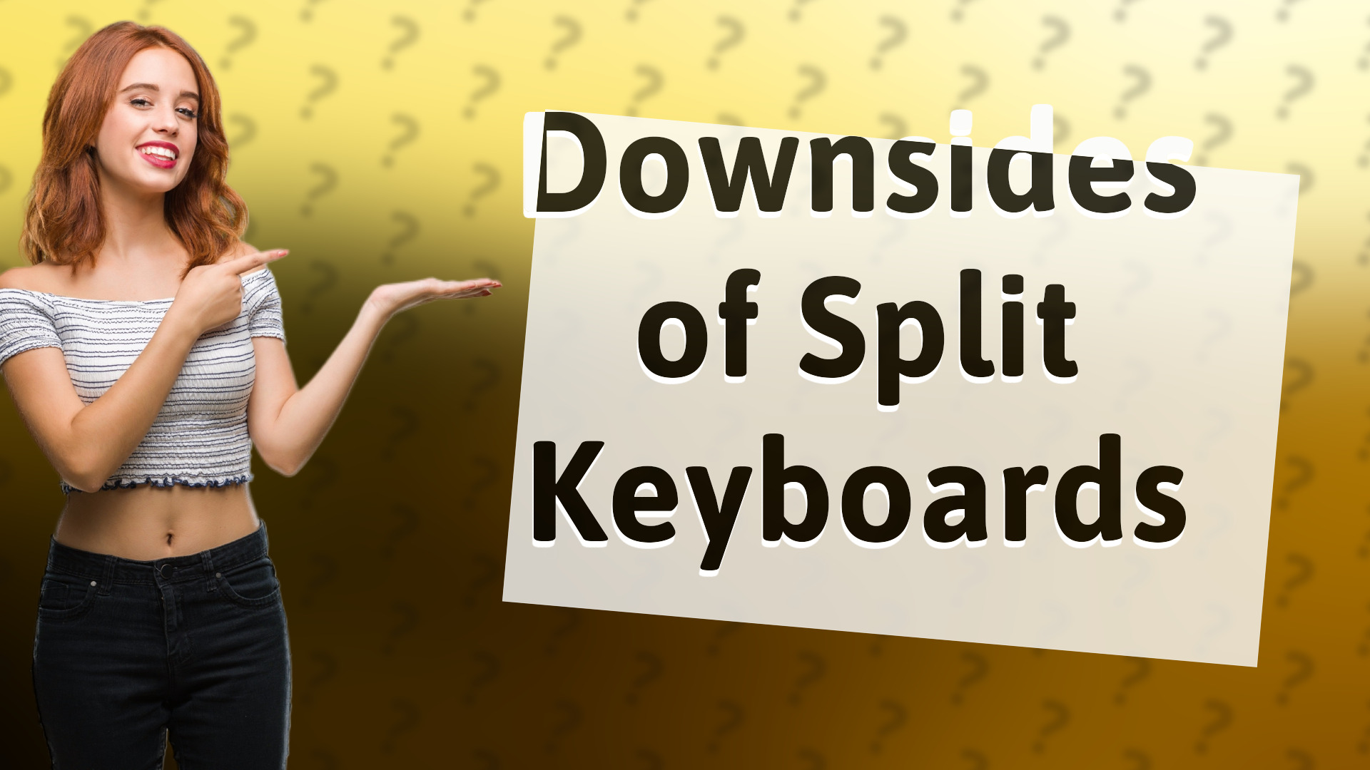 Downsides of Split Keyboards